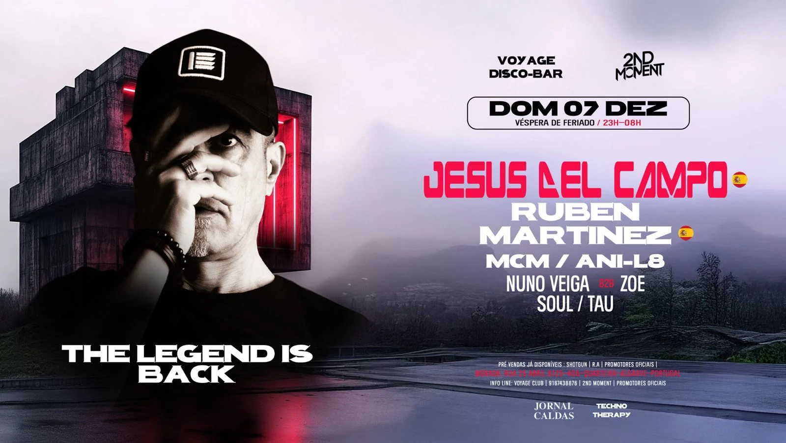 The Legend Is Back At Algarve - Jesus Del Campo & Guest's