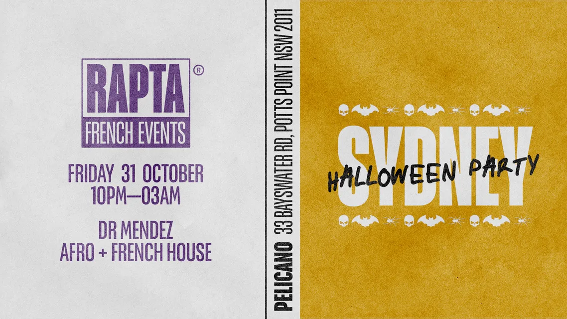 French Party Sydney Halloween Edition (@Rapta.Events)