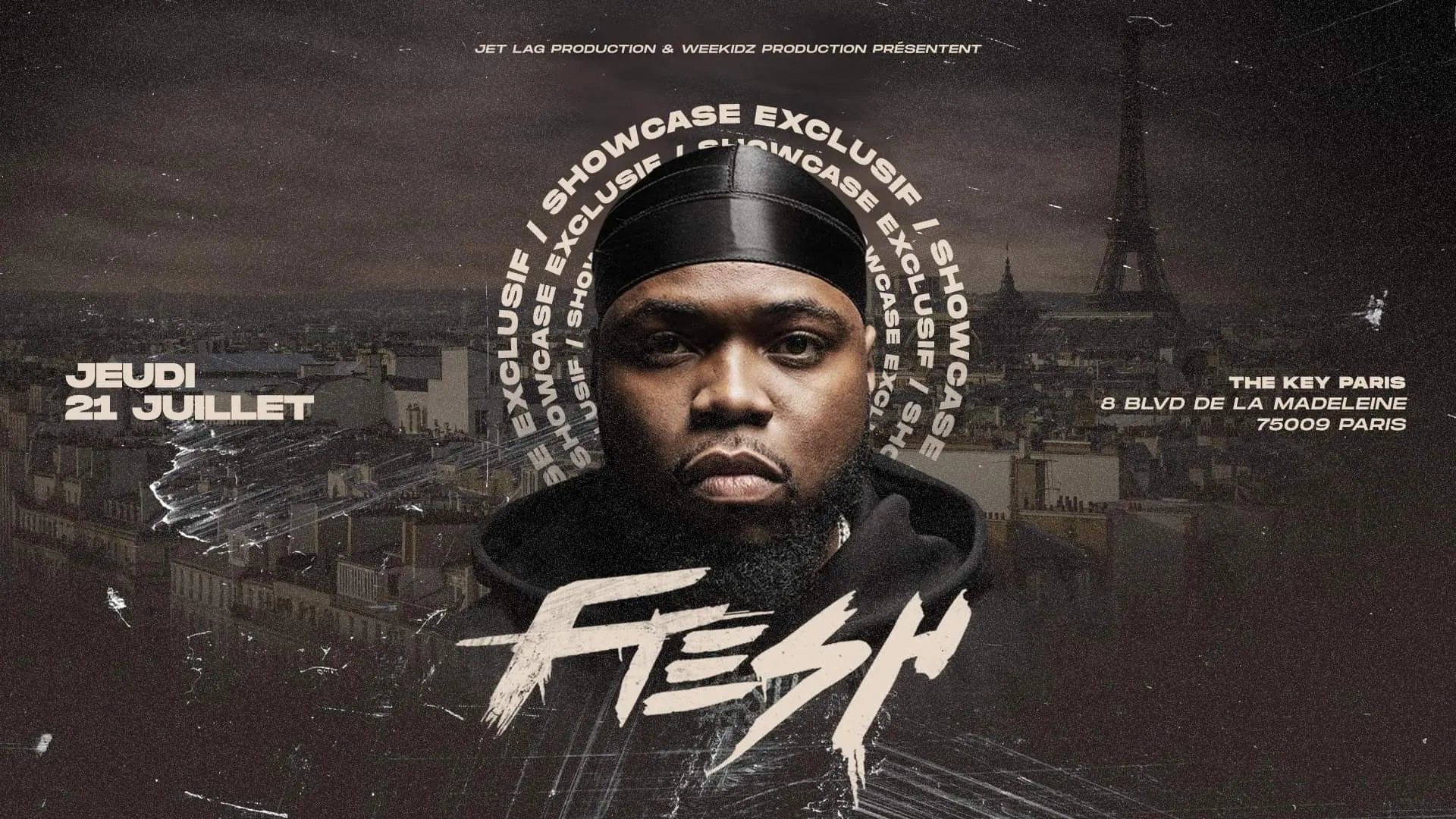 Fresh La Peufra - Showcase Exclusif - The Key Paris - 21/07