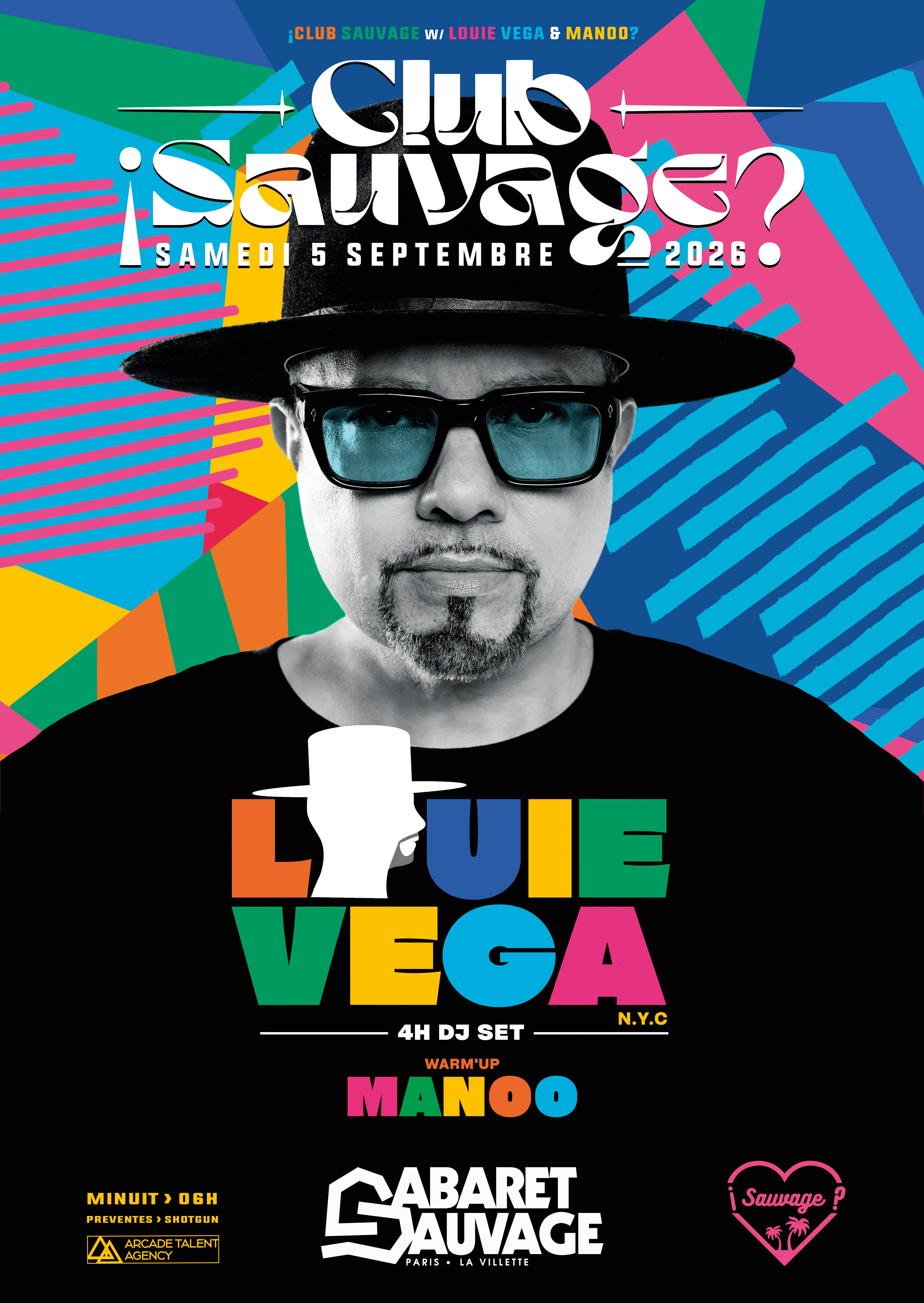 ¡Club Sauvage W/ Louie Vega: Extended Set 4h?
