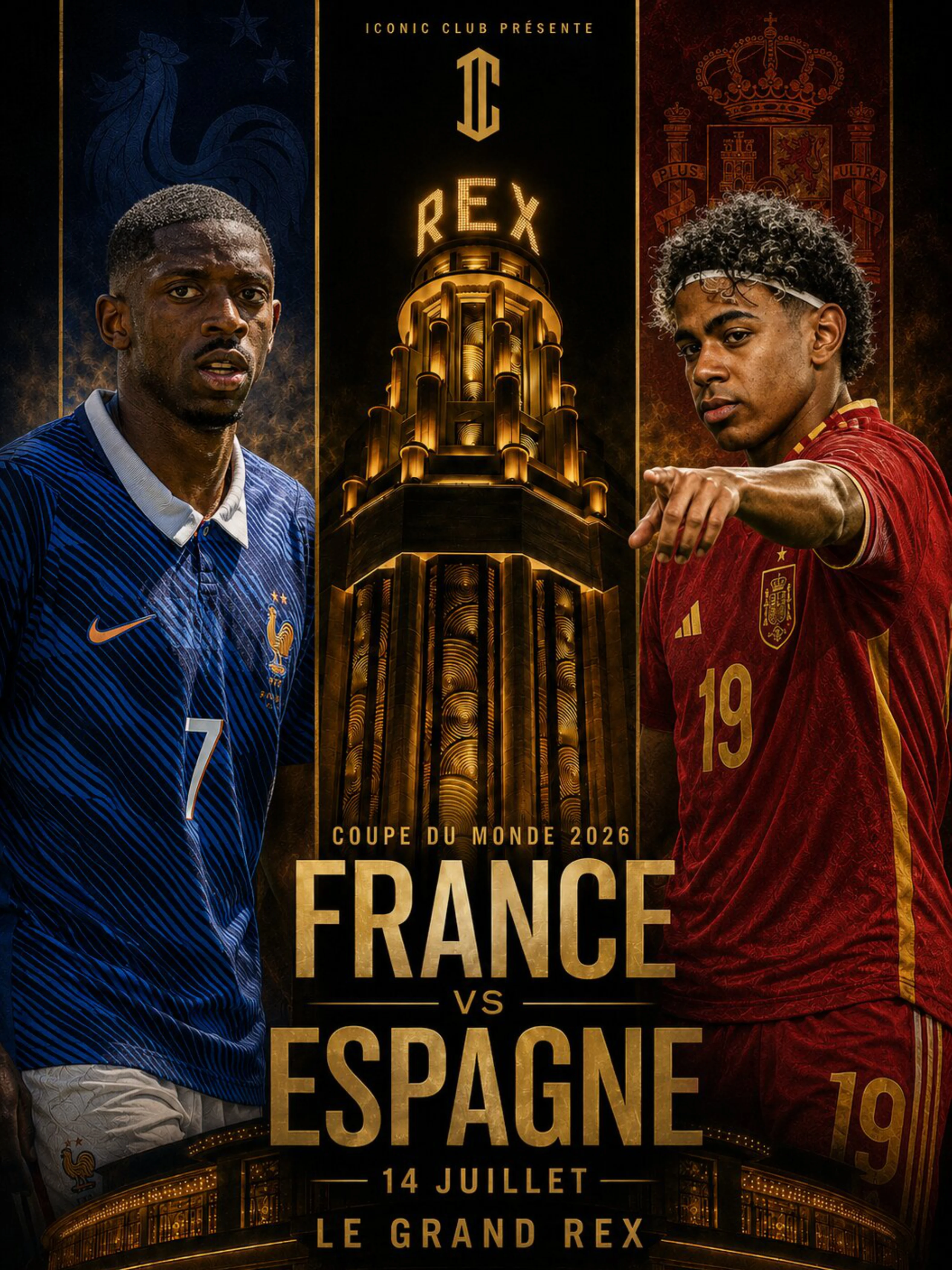 France Vs Espagne - 1/2 Finale Au Grand Rex