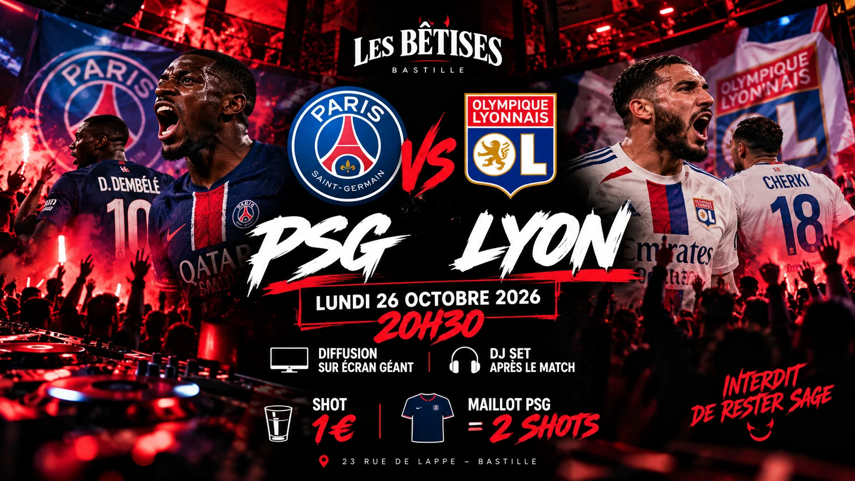 Psg 🆚 Lyon — Live Aux Bêtises 🔥