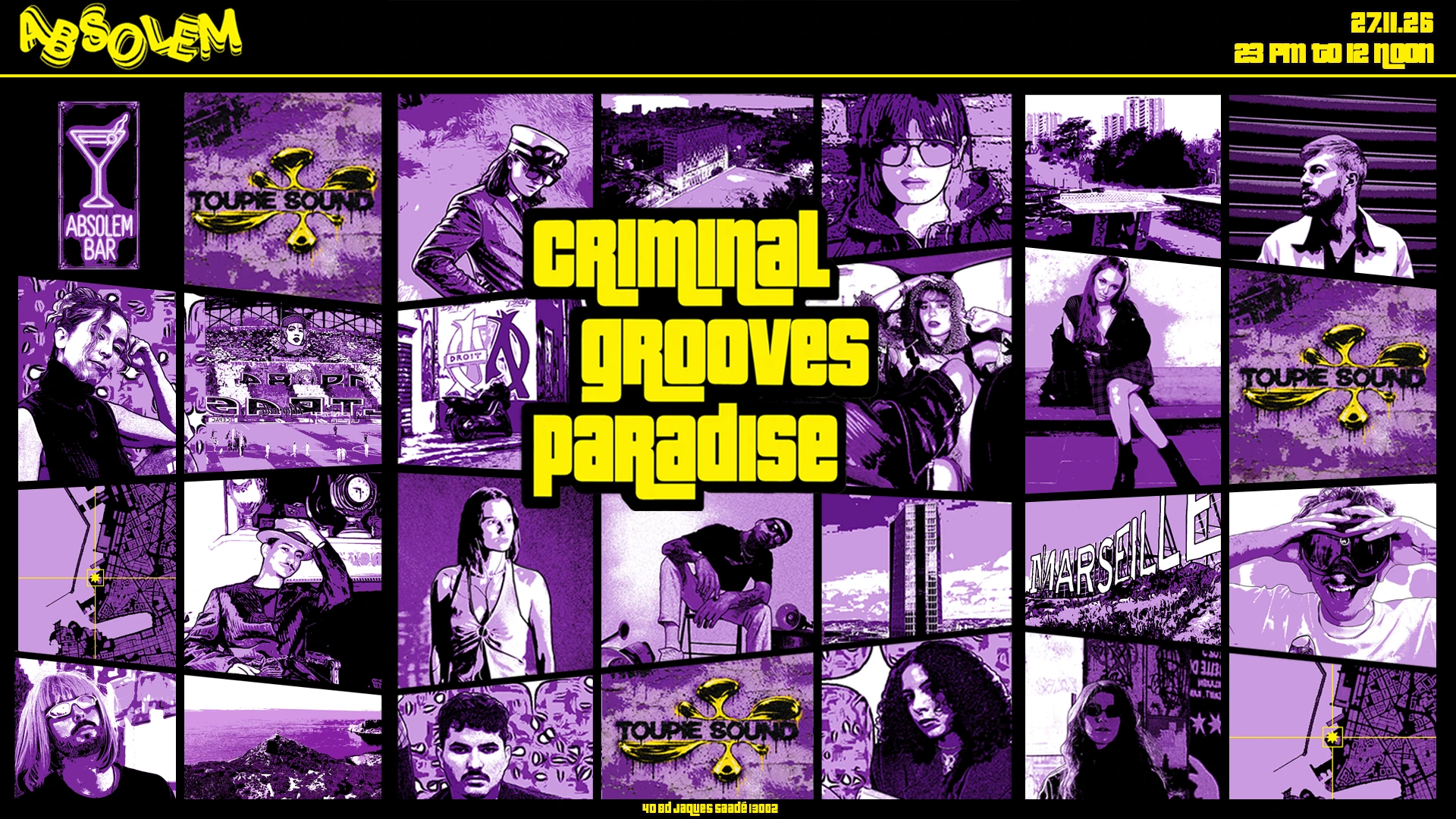 Criminal Grooves Paradise / Toupie Sound
