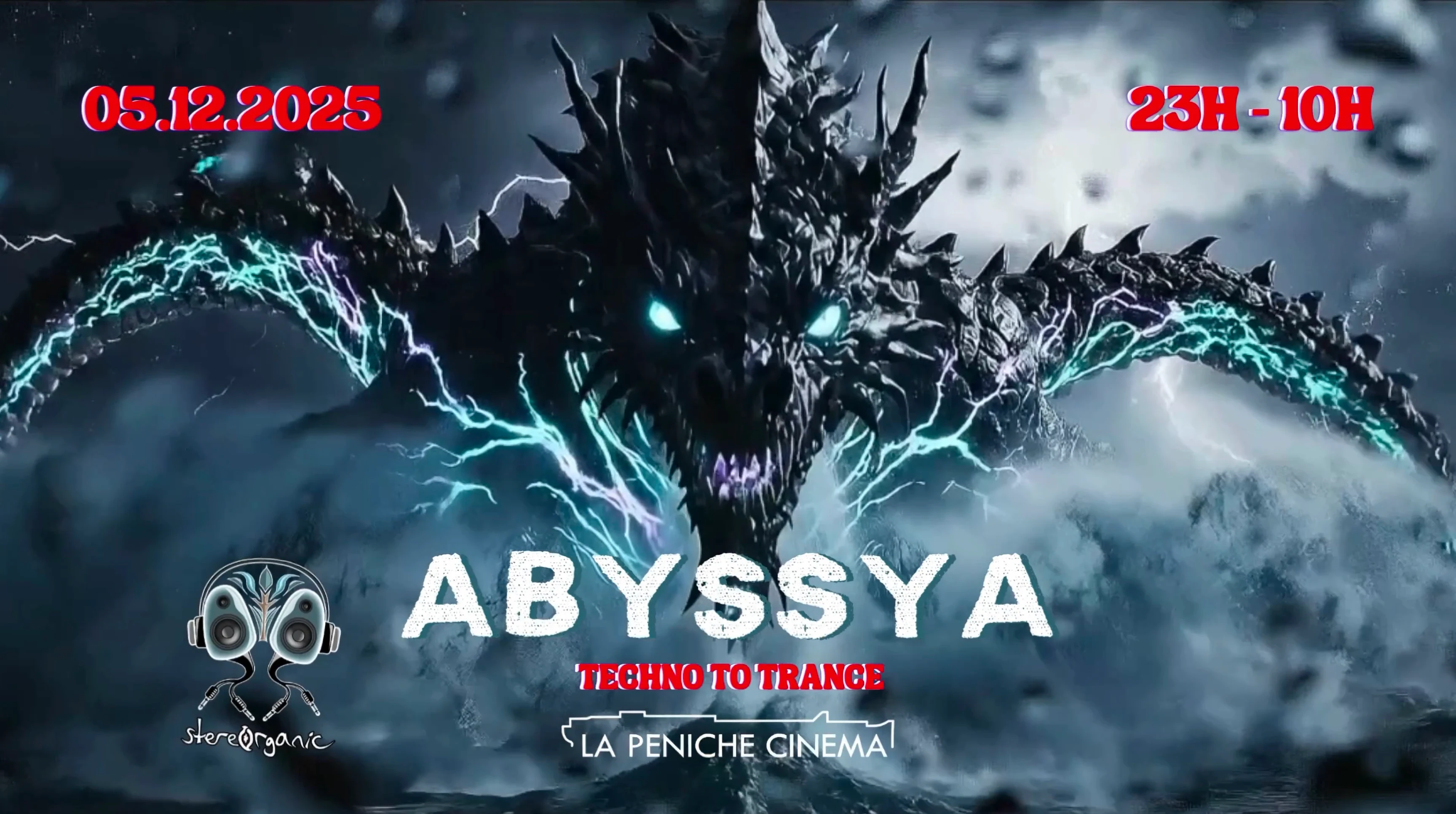 Abyssya By Stereorganic - Techno To Trance - 23h/10h