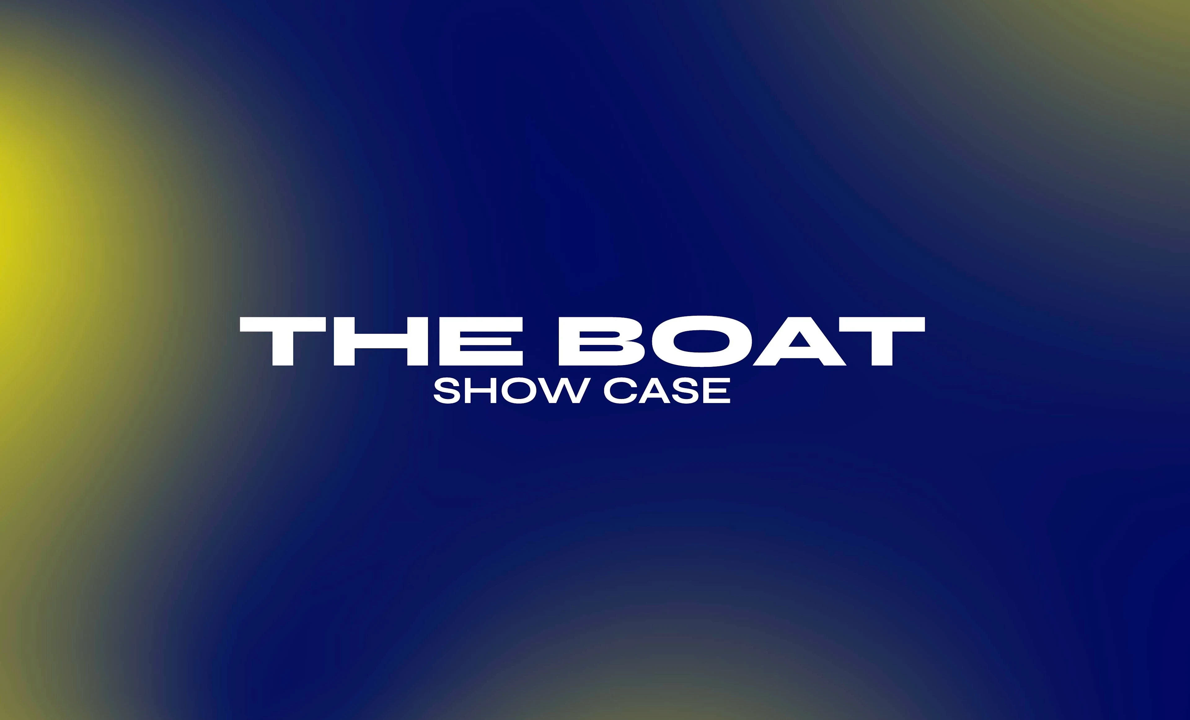 The Boat Showcase