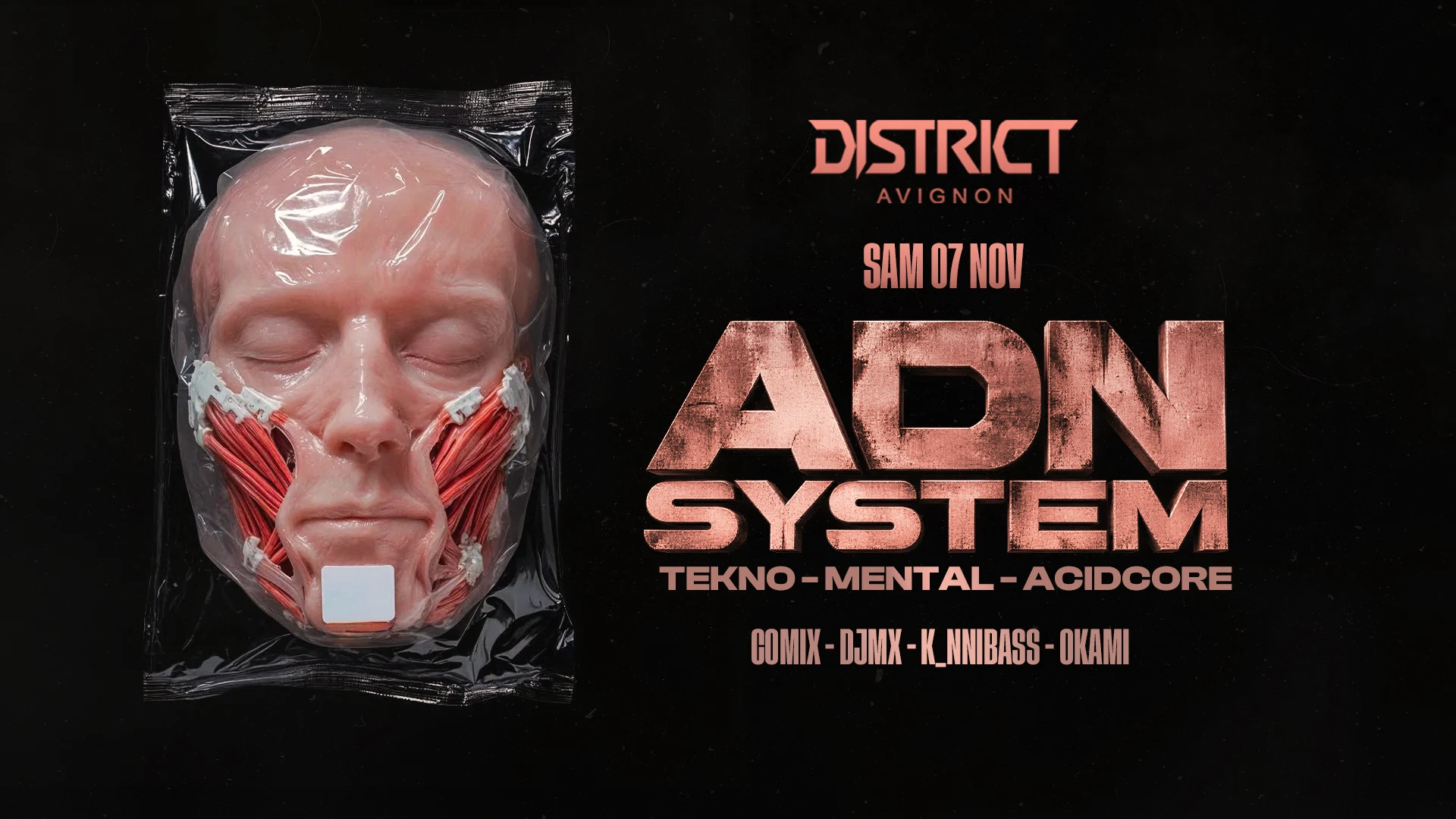 Adn System 003 : Comix - Djmx - K_Nnibass - Okami
