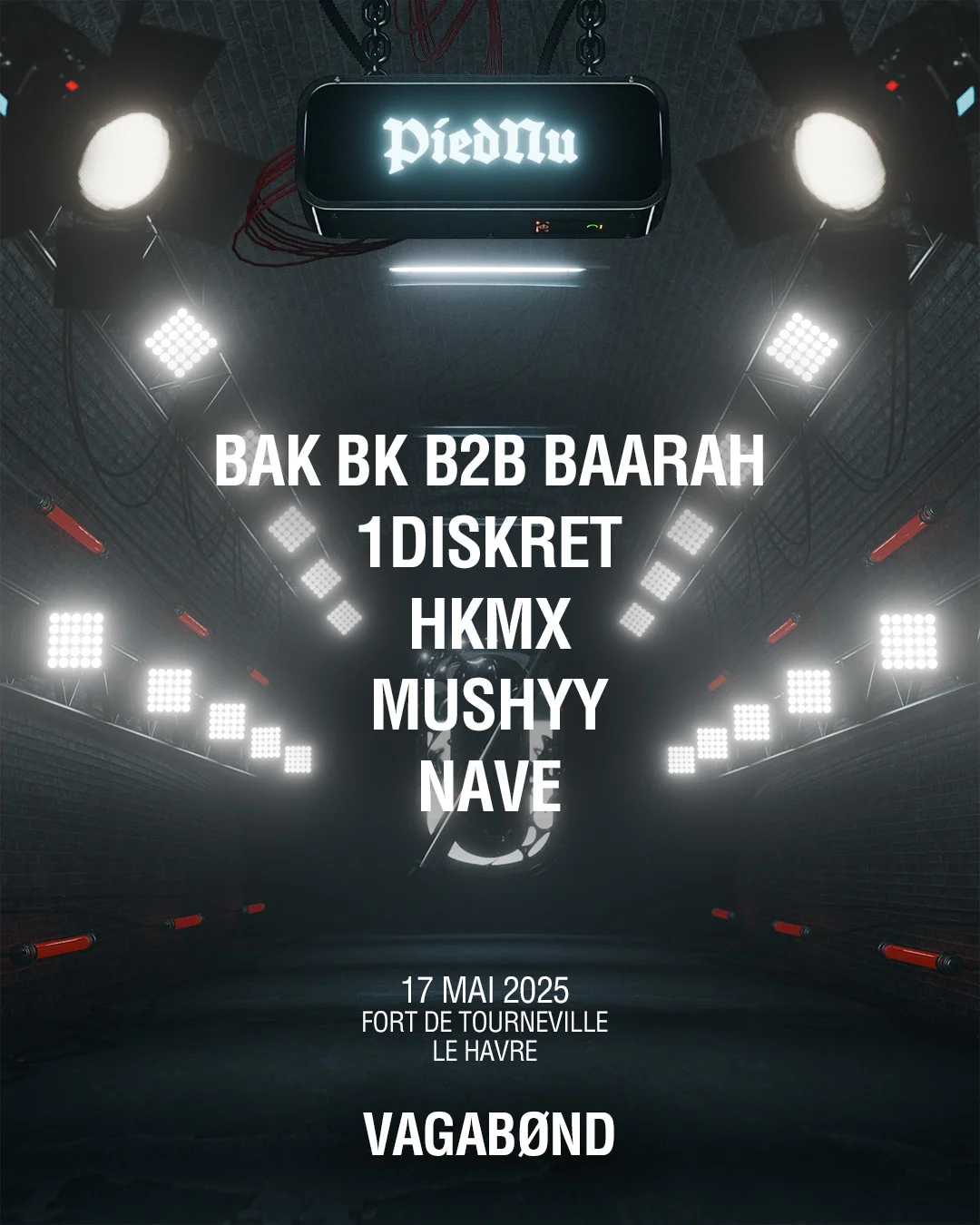 Vagabønd • Bak Bk, Baarah, 1diskret, Hkmx, Mushyy, Nave