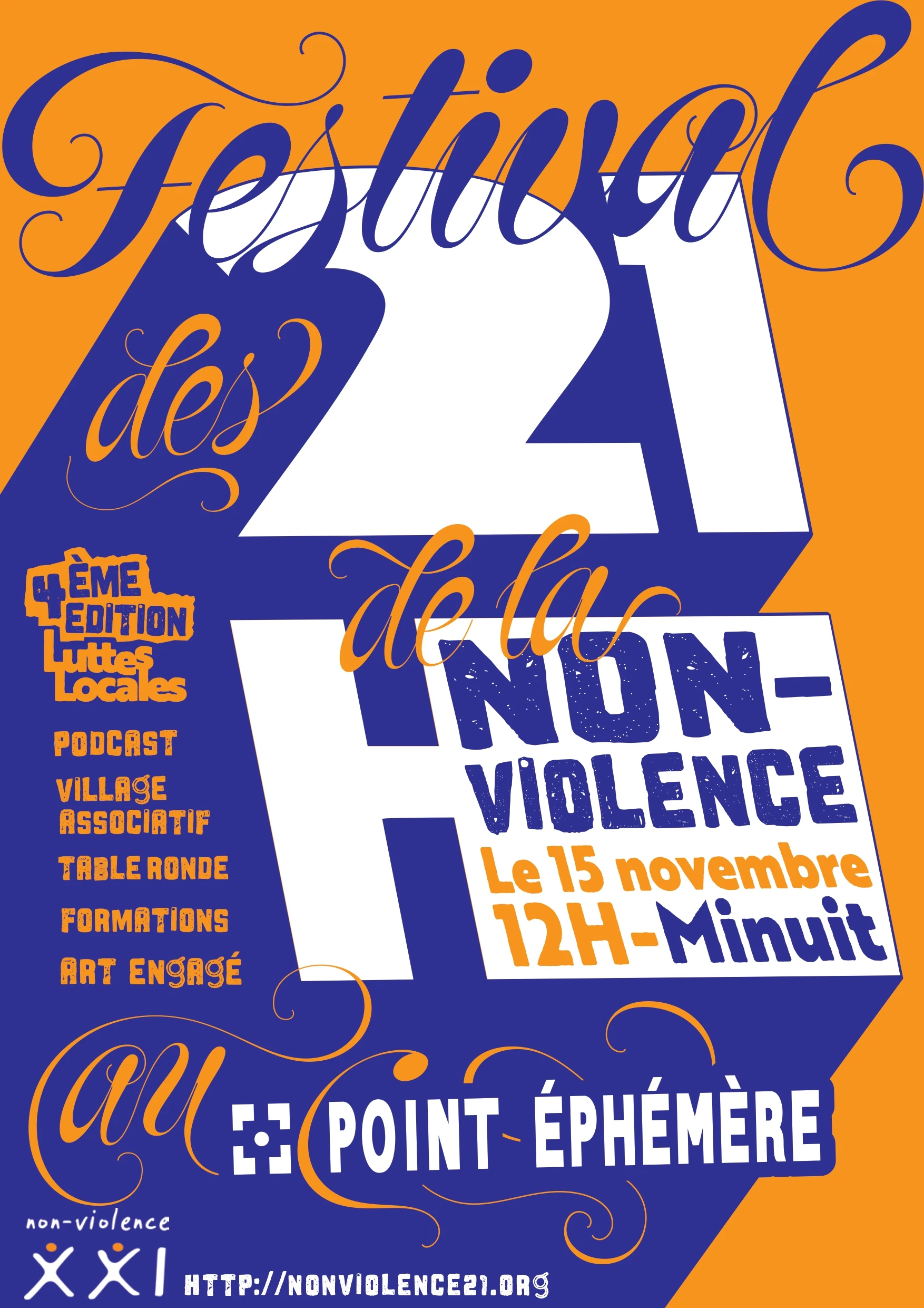 Festival Des 21 Heures De La Non-Violence 2025