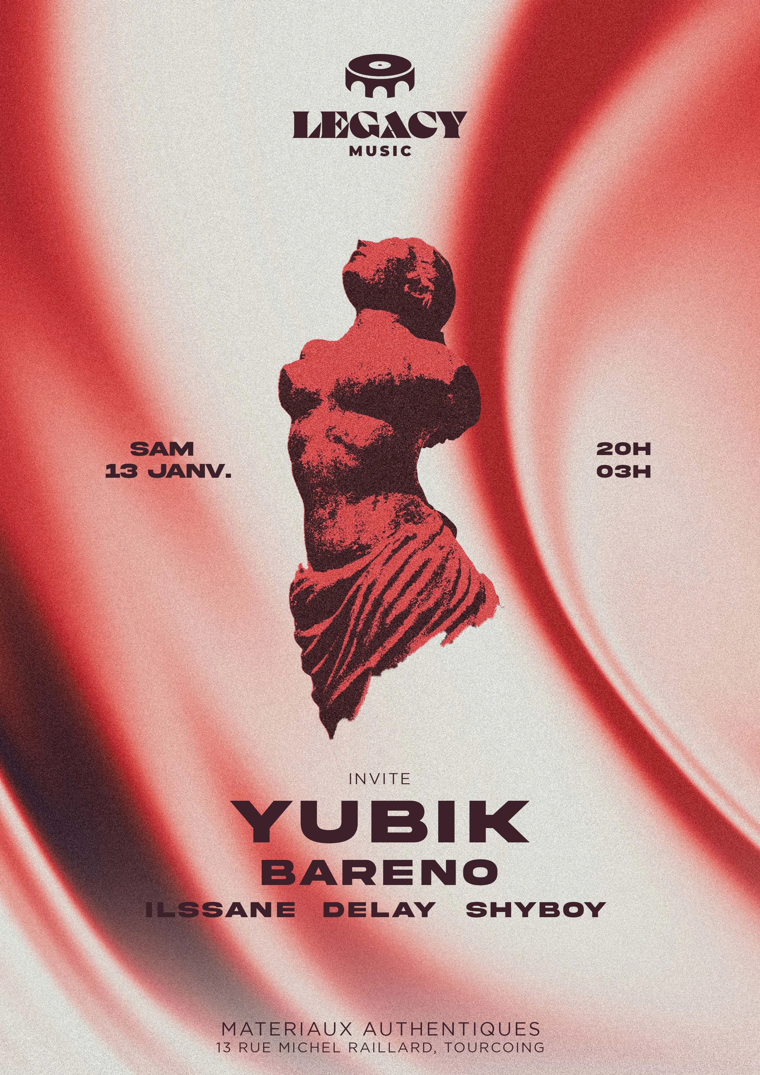 Legacy Music Invite Yubik