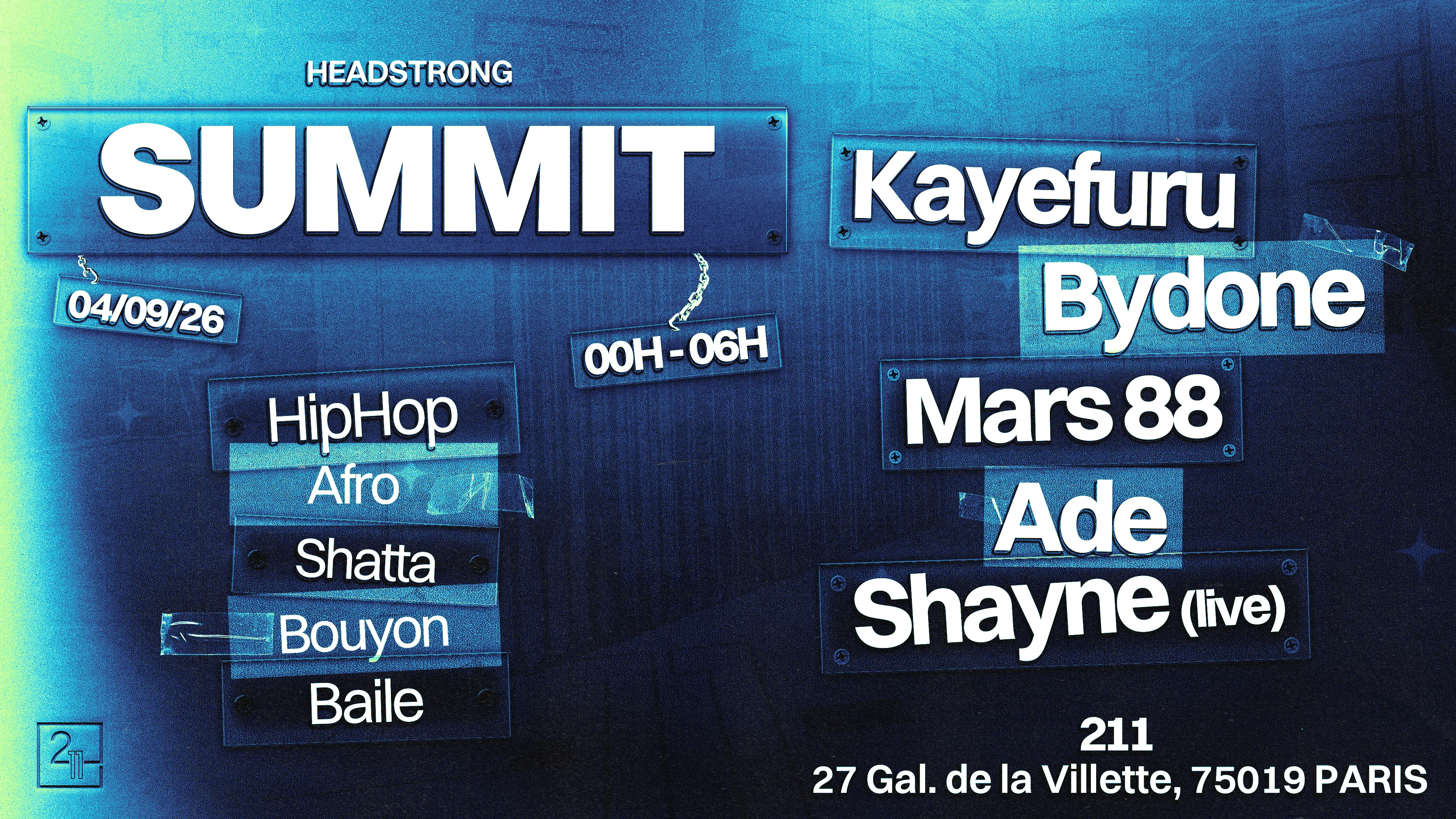 Summit Party Afro / Hip Hop