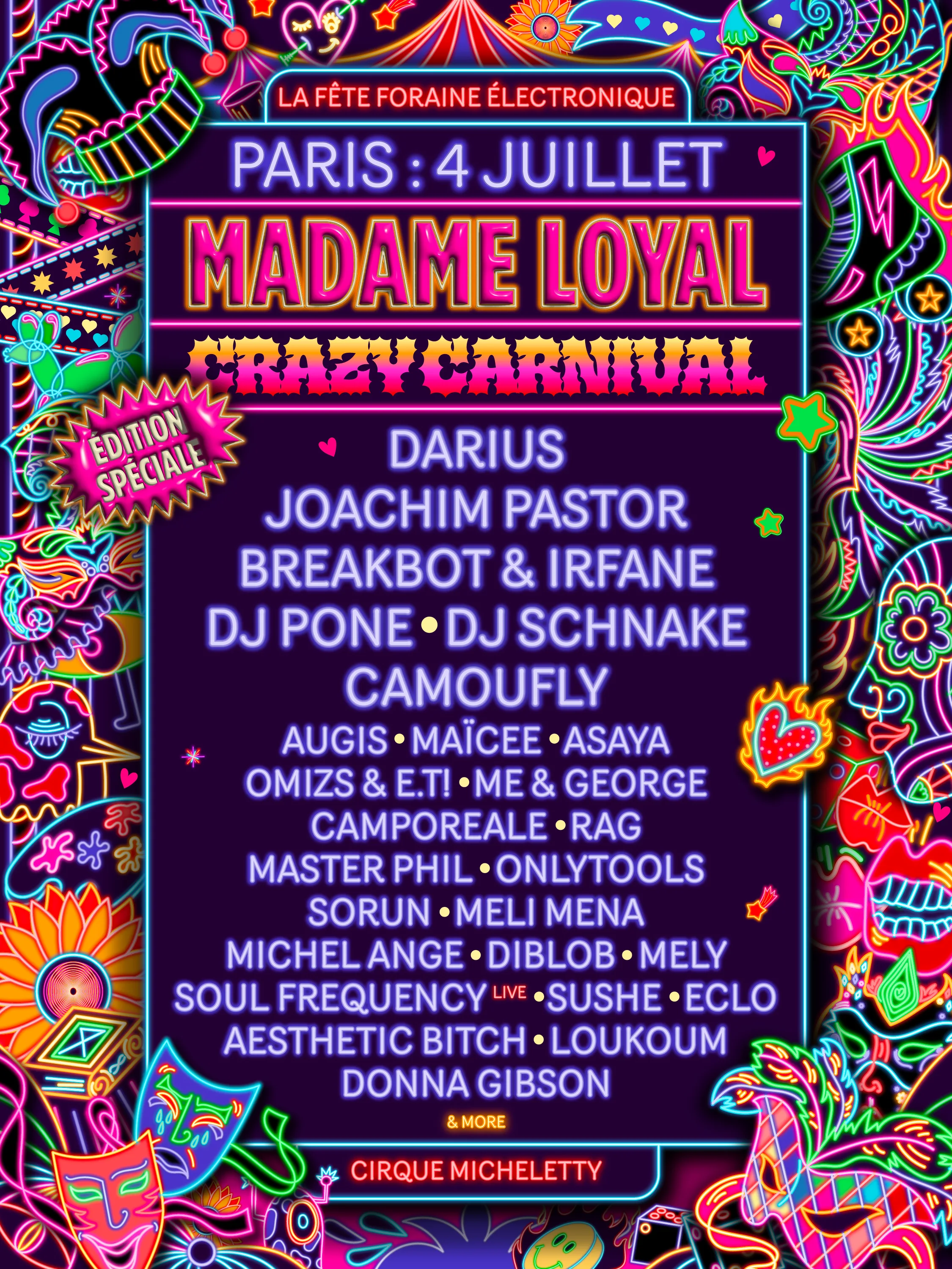 Madame Loyal Paris - Crazy Carnaval Edition
