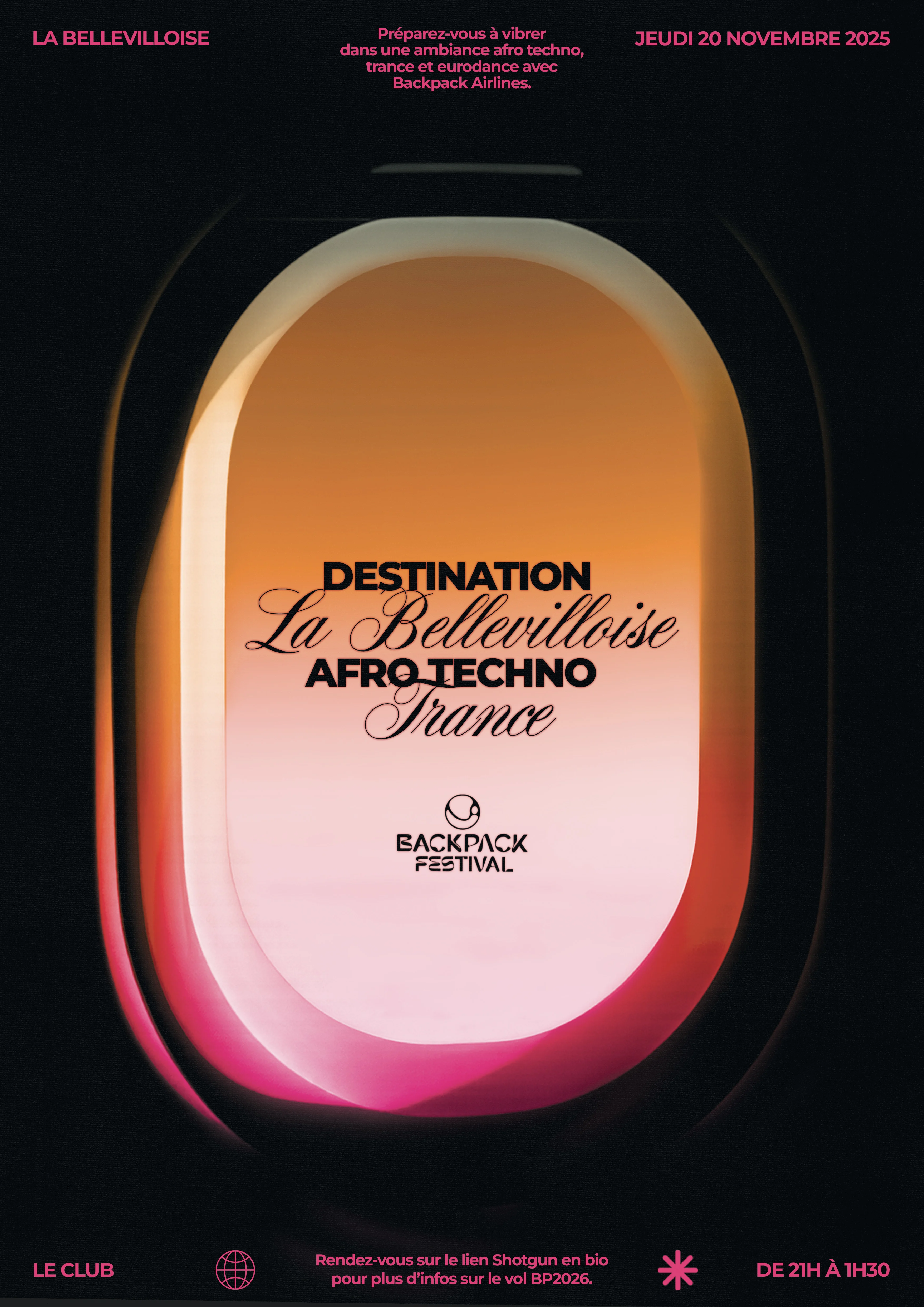 Destination - Backpack Festival | 20.11.25