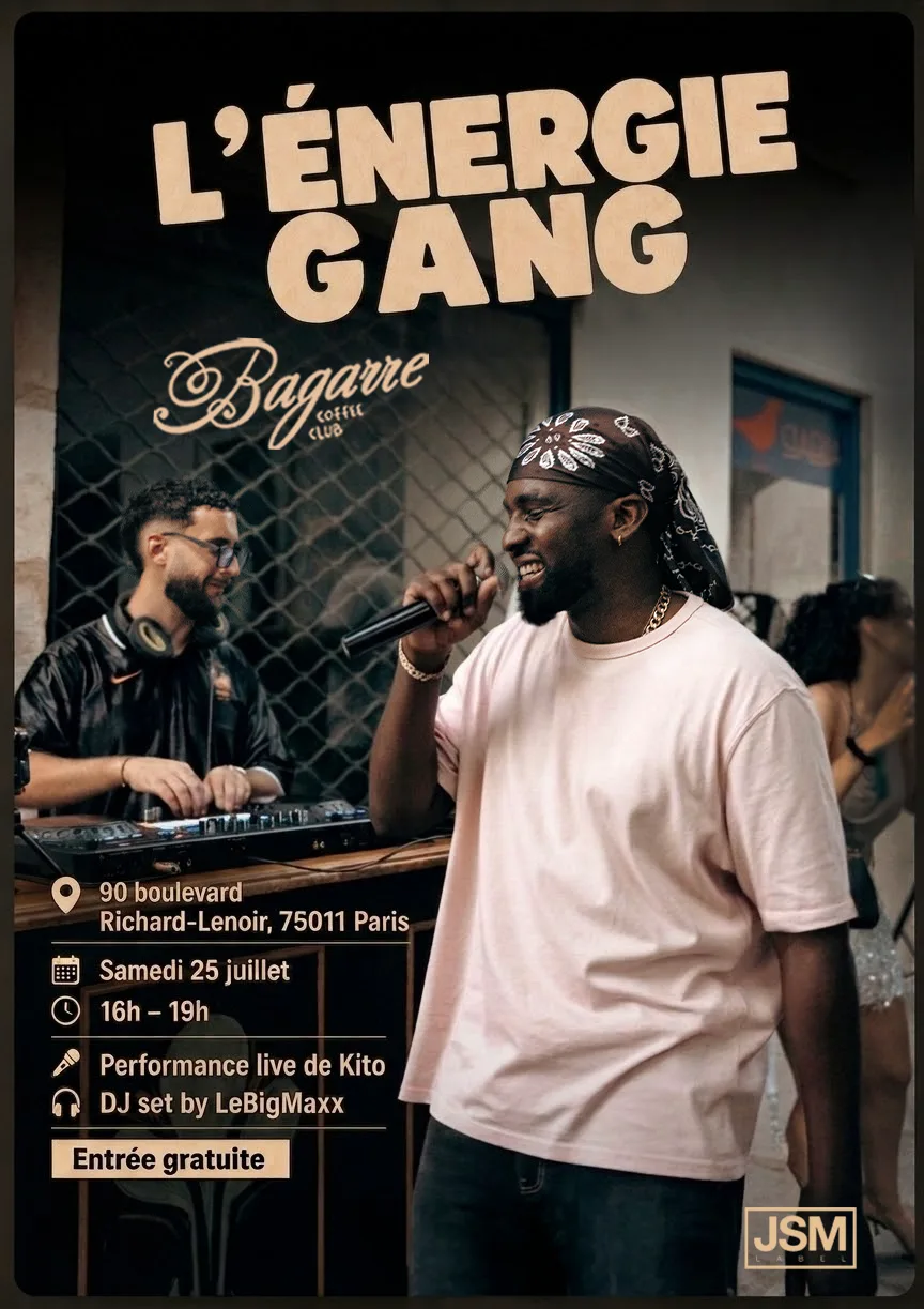 L'énergie Gang Au Bagarre Coffee Club