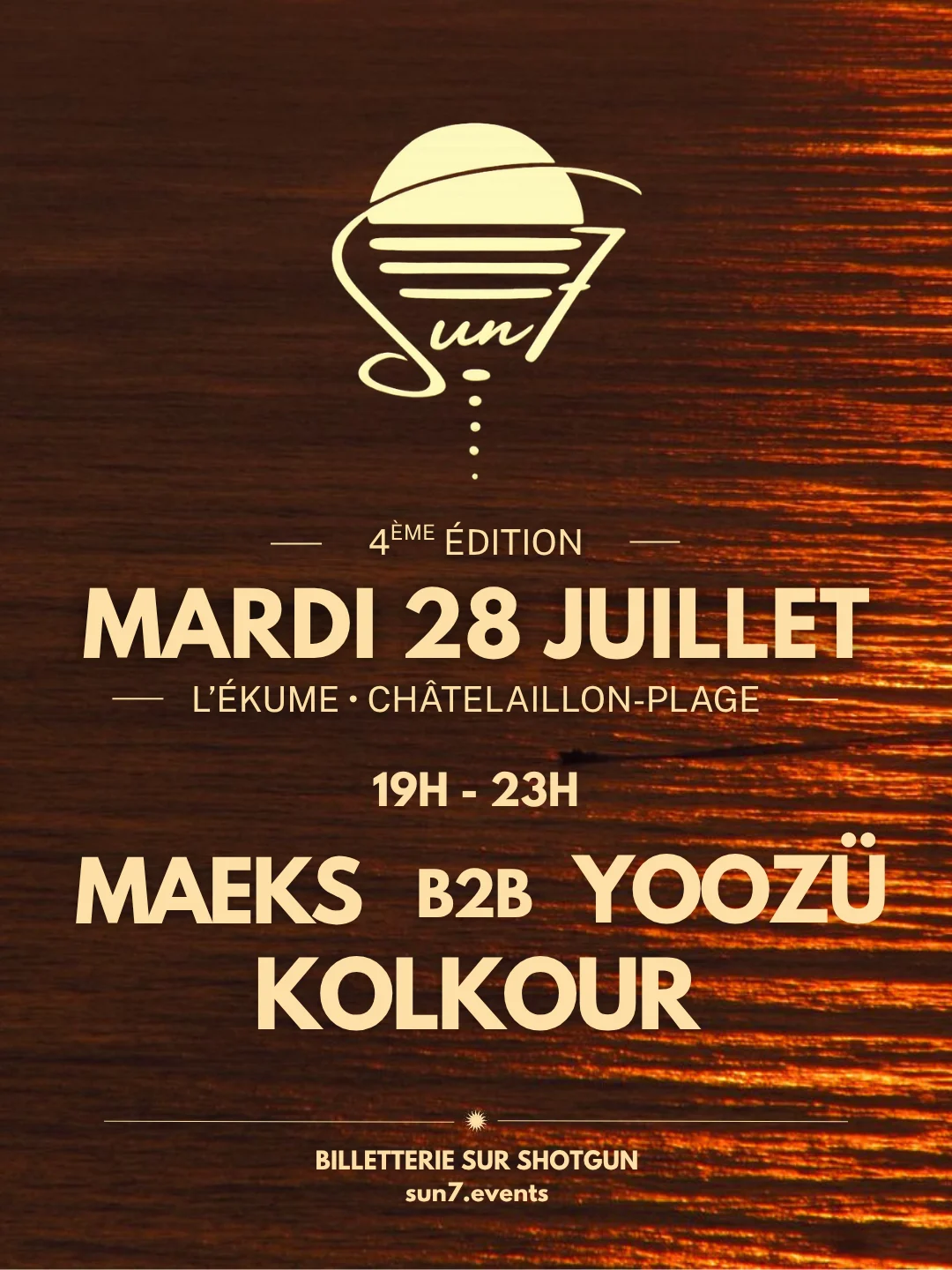Sun7 #4 - L'ékume - 28 Juillet 2026