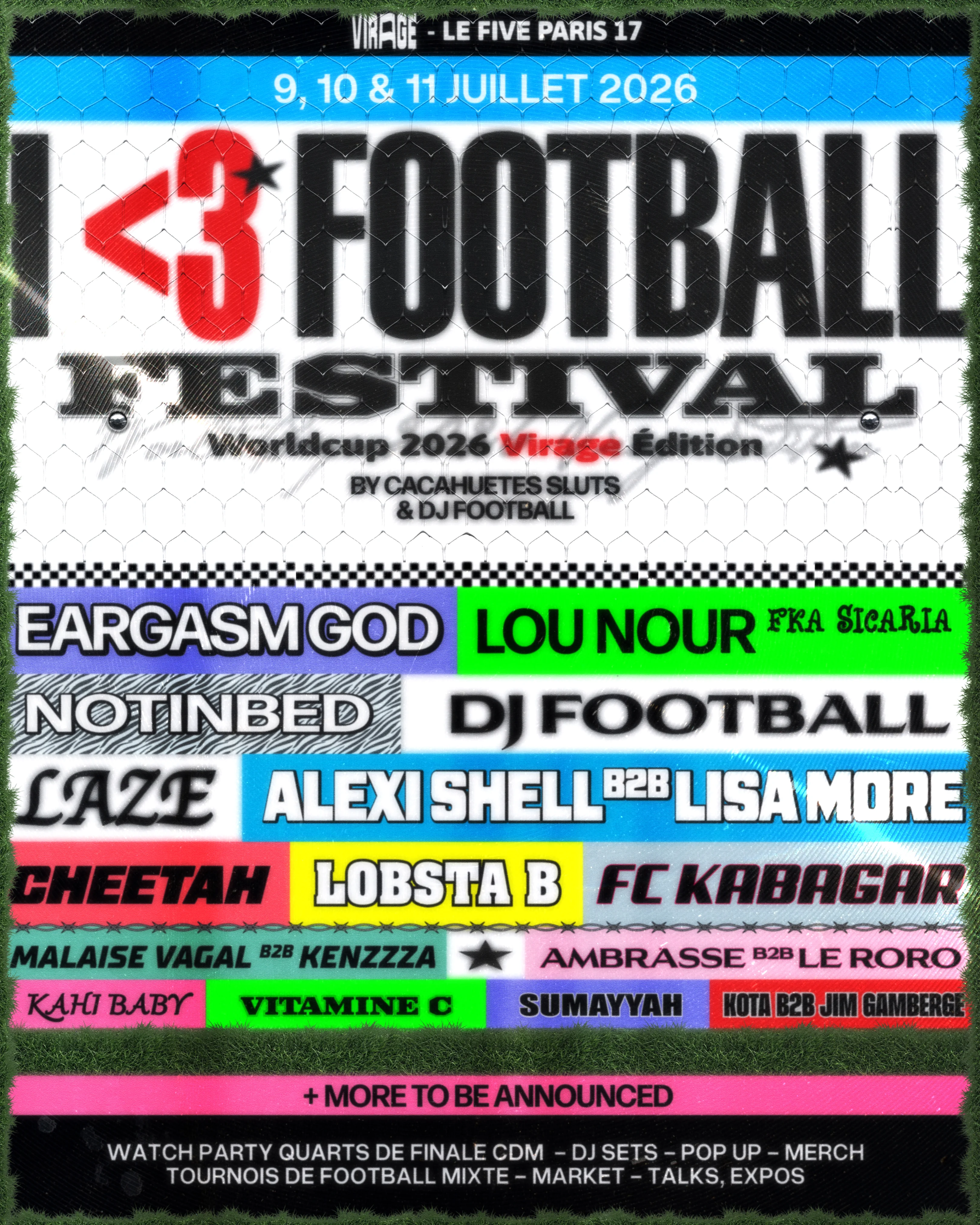 I Love Football : Eargasm God, Lobsta B, Dj Football & More