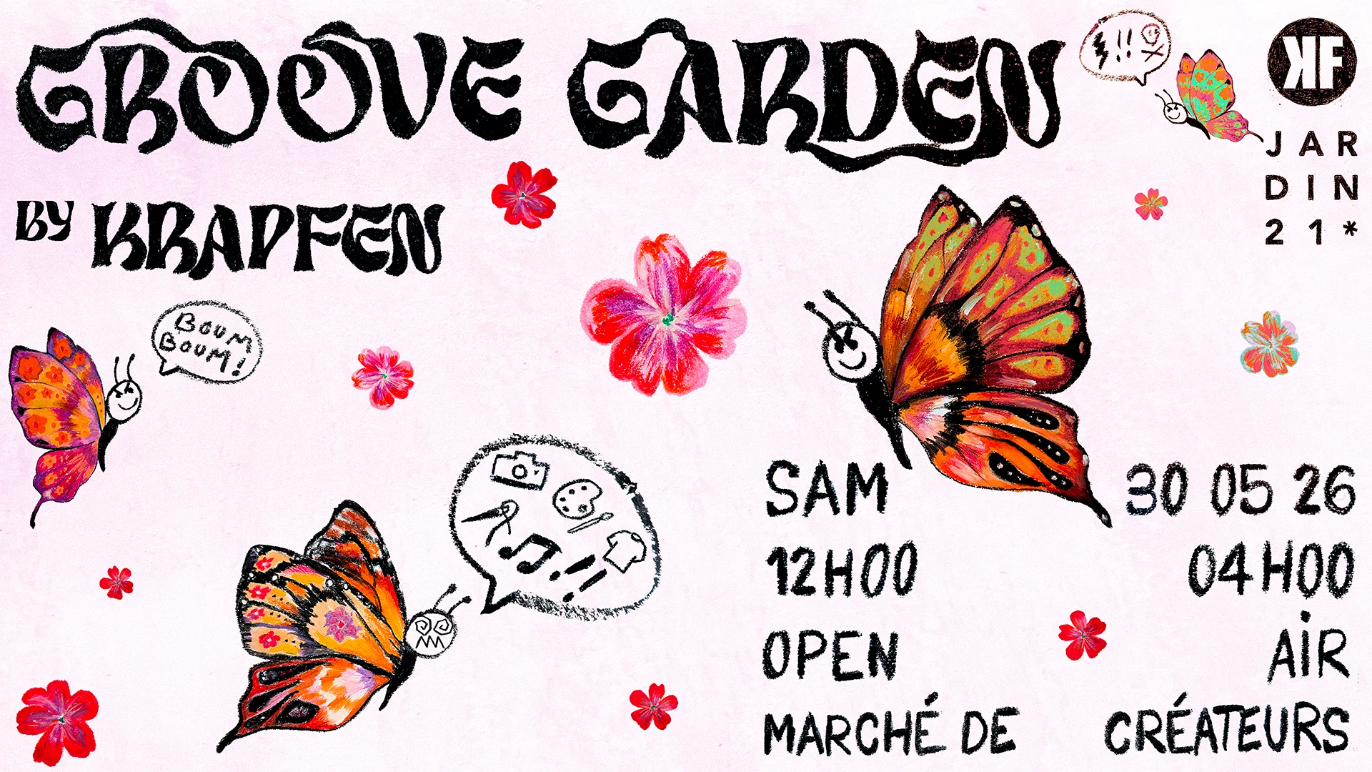 Groove Garden X Jardin21 - Open Air