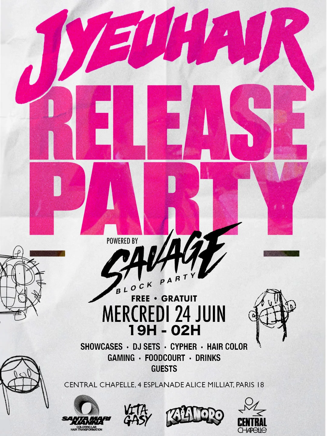 J.E.R Release Party — Central Chapelle