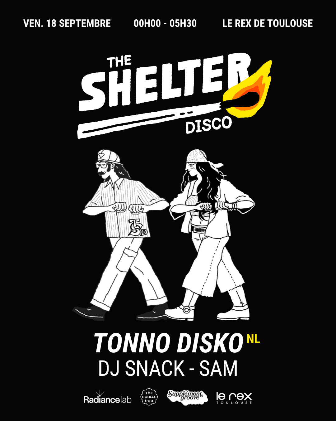 The Shelter Disco W/ Tonno Disko, Dj Snack & Sam.