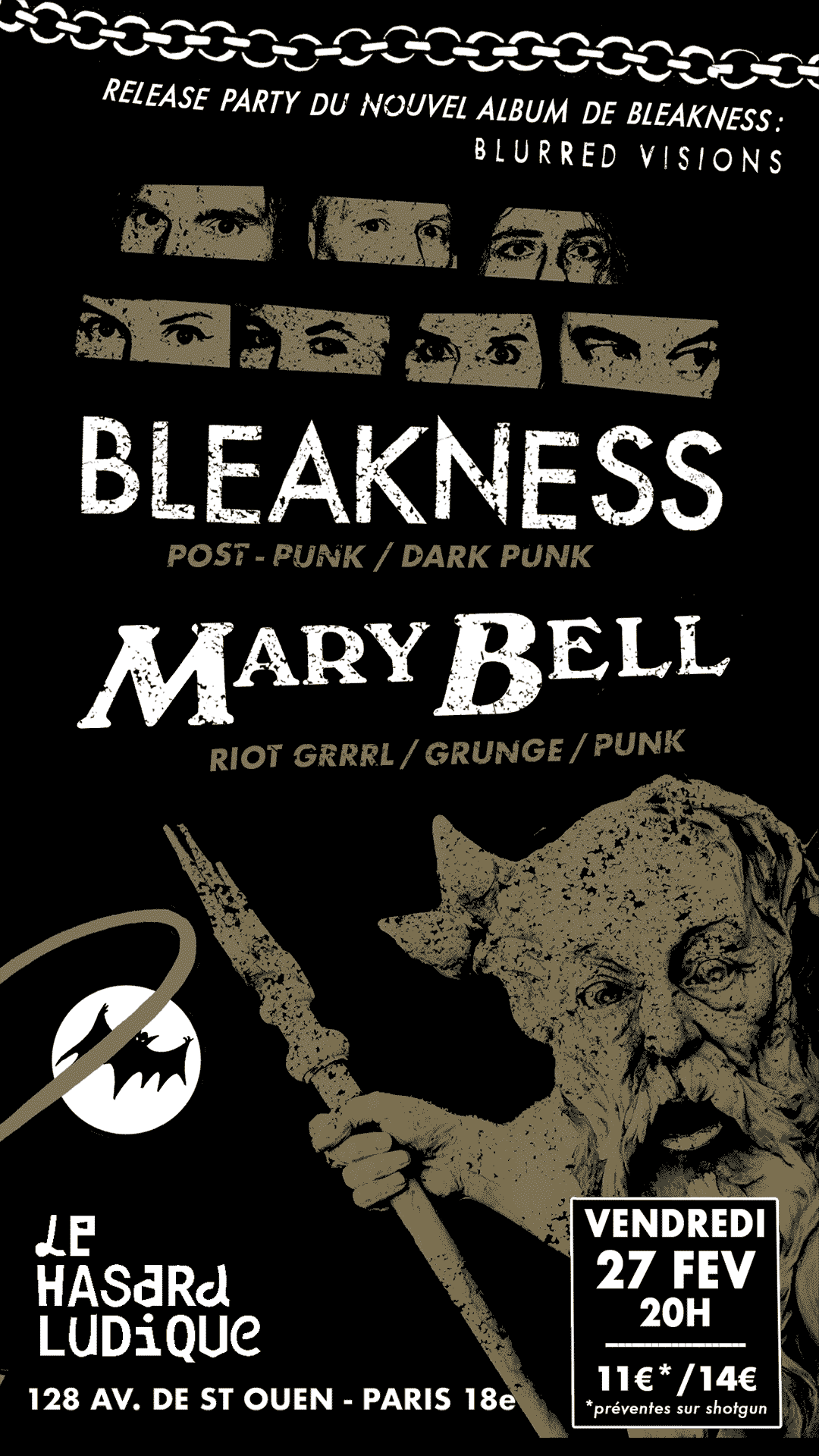 Bleakness Release Party + Mary Bell