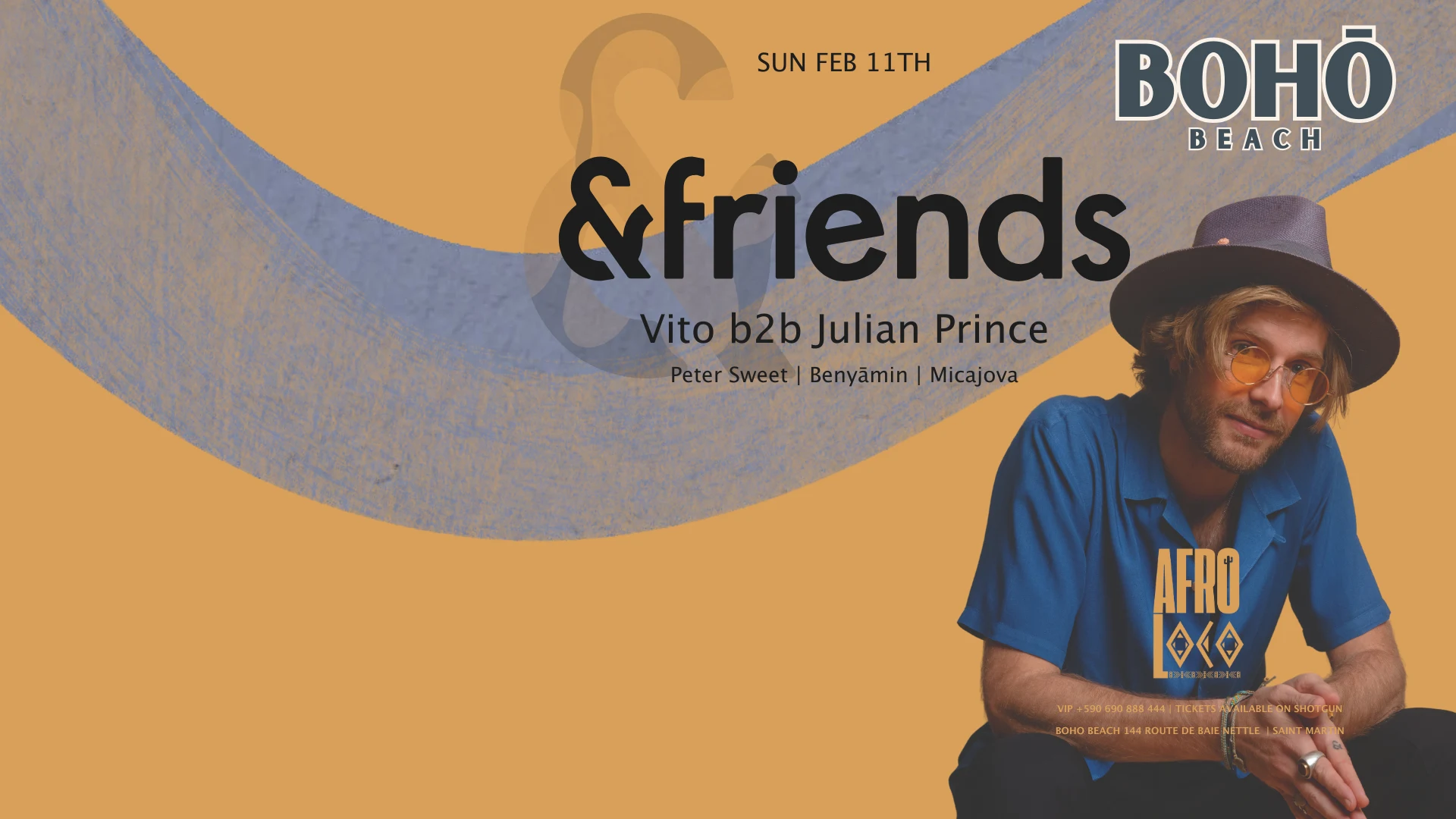 Afroloco Tour W/ &Friends At Boho Beach Baie Nettle