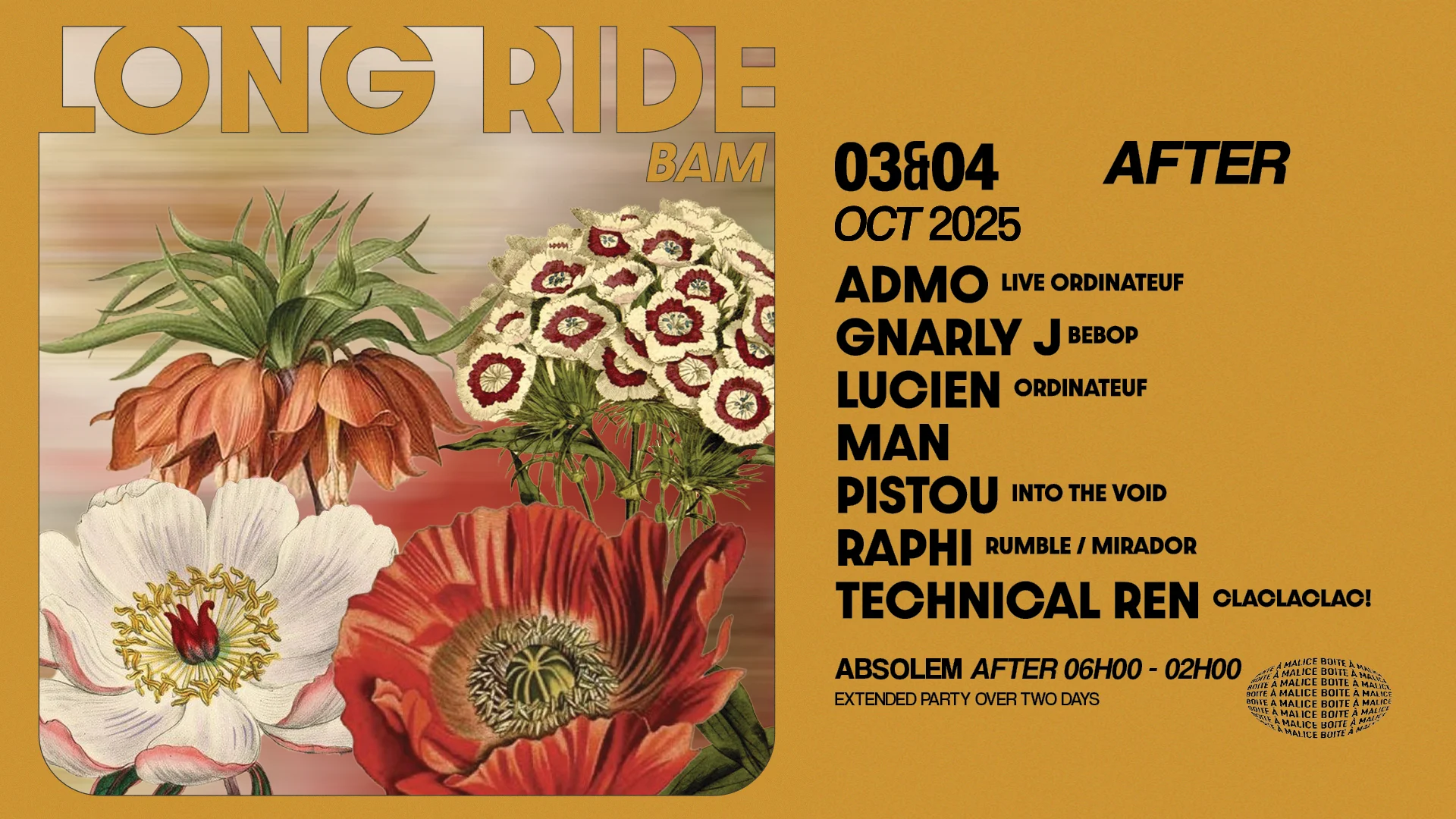 Boite A Malice : Long Ride / After