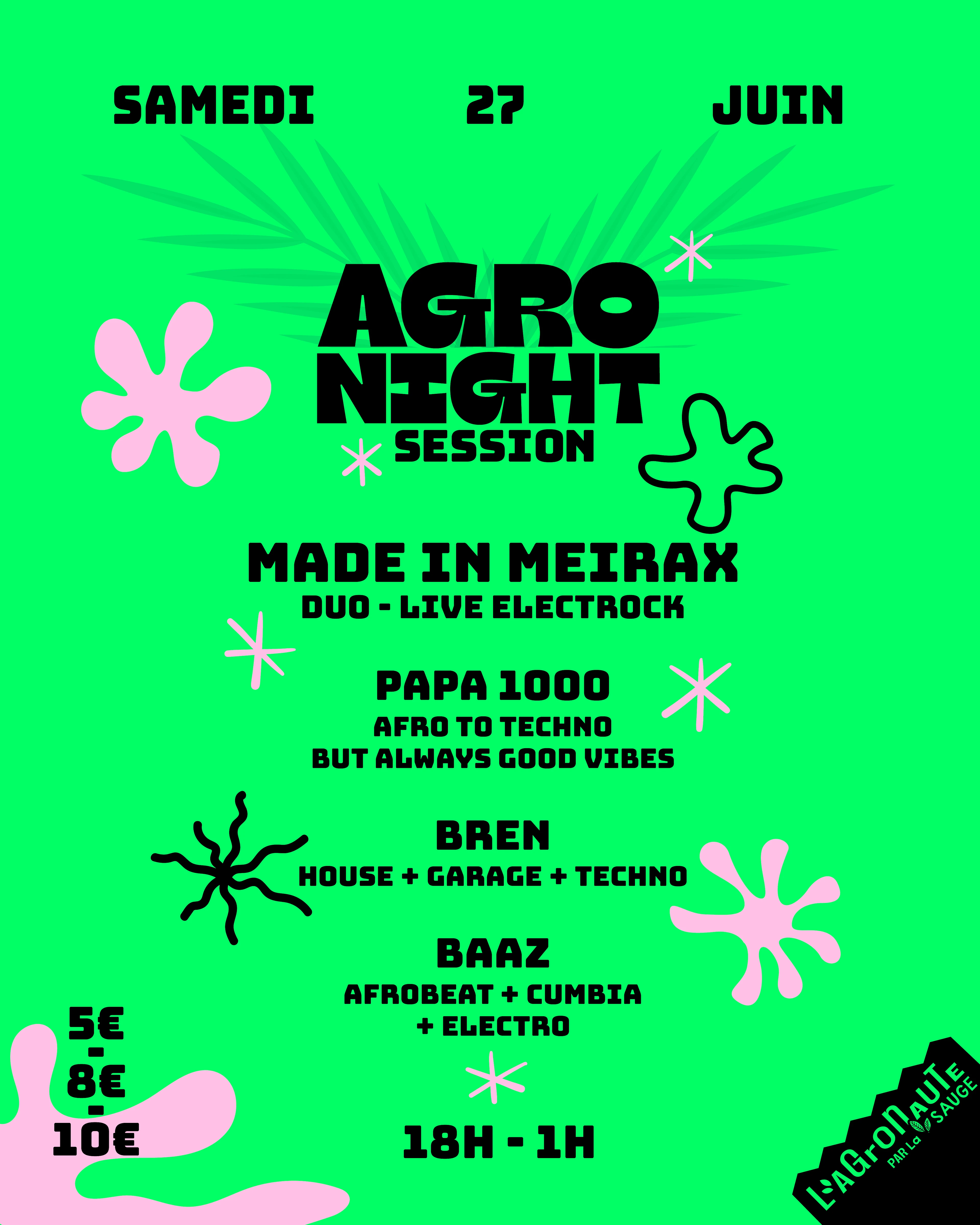 Agro Night Session — Vol. 1