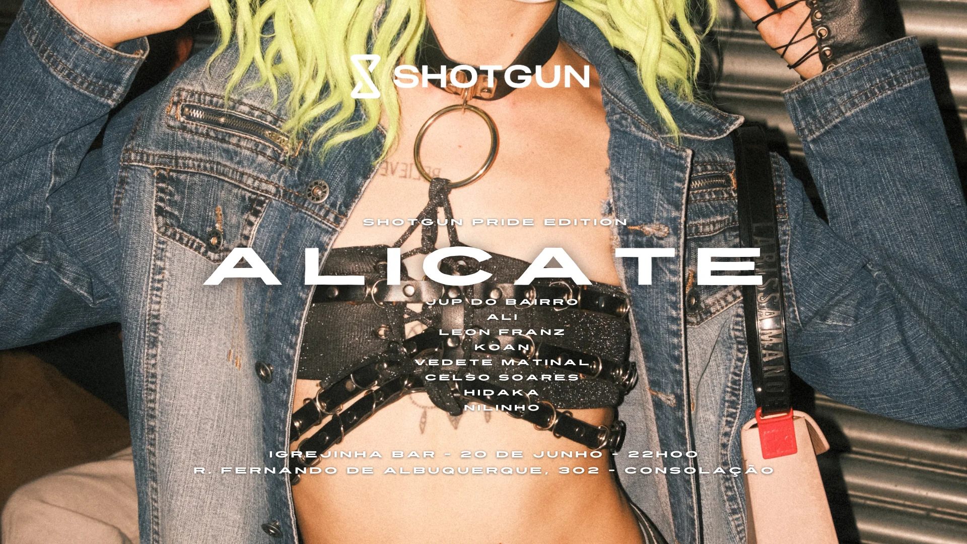 Festa Alicate - Shotgun Pride Edition No Igrejinha Bar