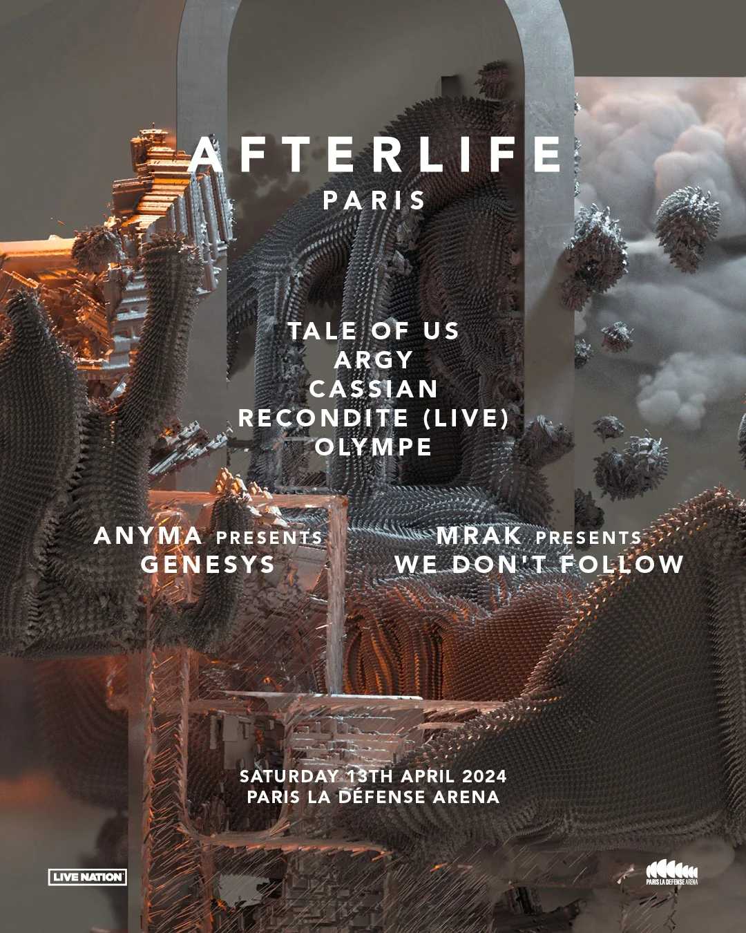 Afterlife 2024 : Paris La Defense Arena