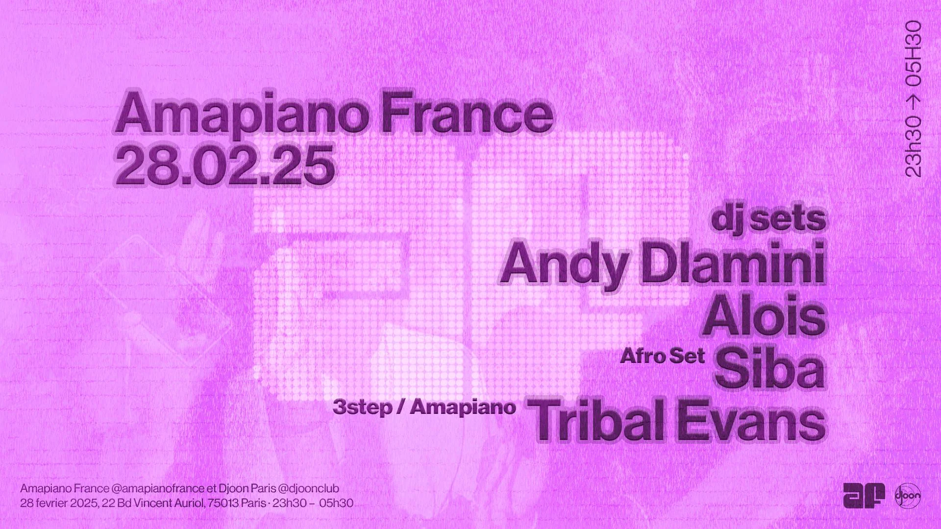 Afro Electronic Dance Music Event (Amapiano/Afrohouse/3step)