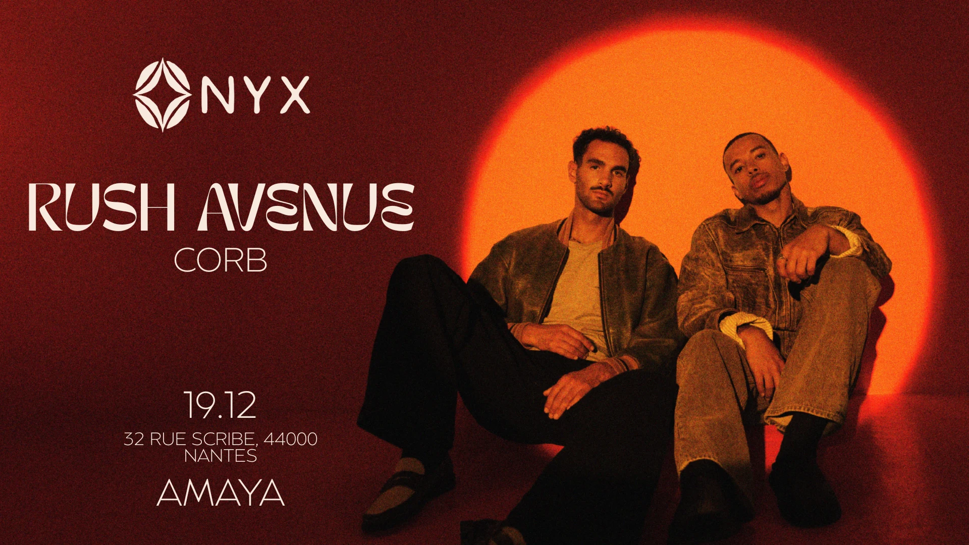 Onyx Invite Rush Avenue - Amaya Nantes