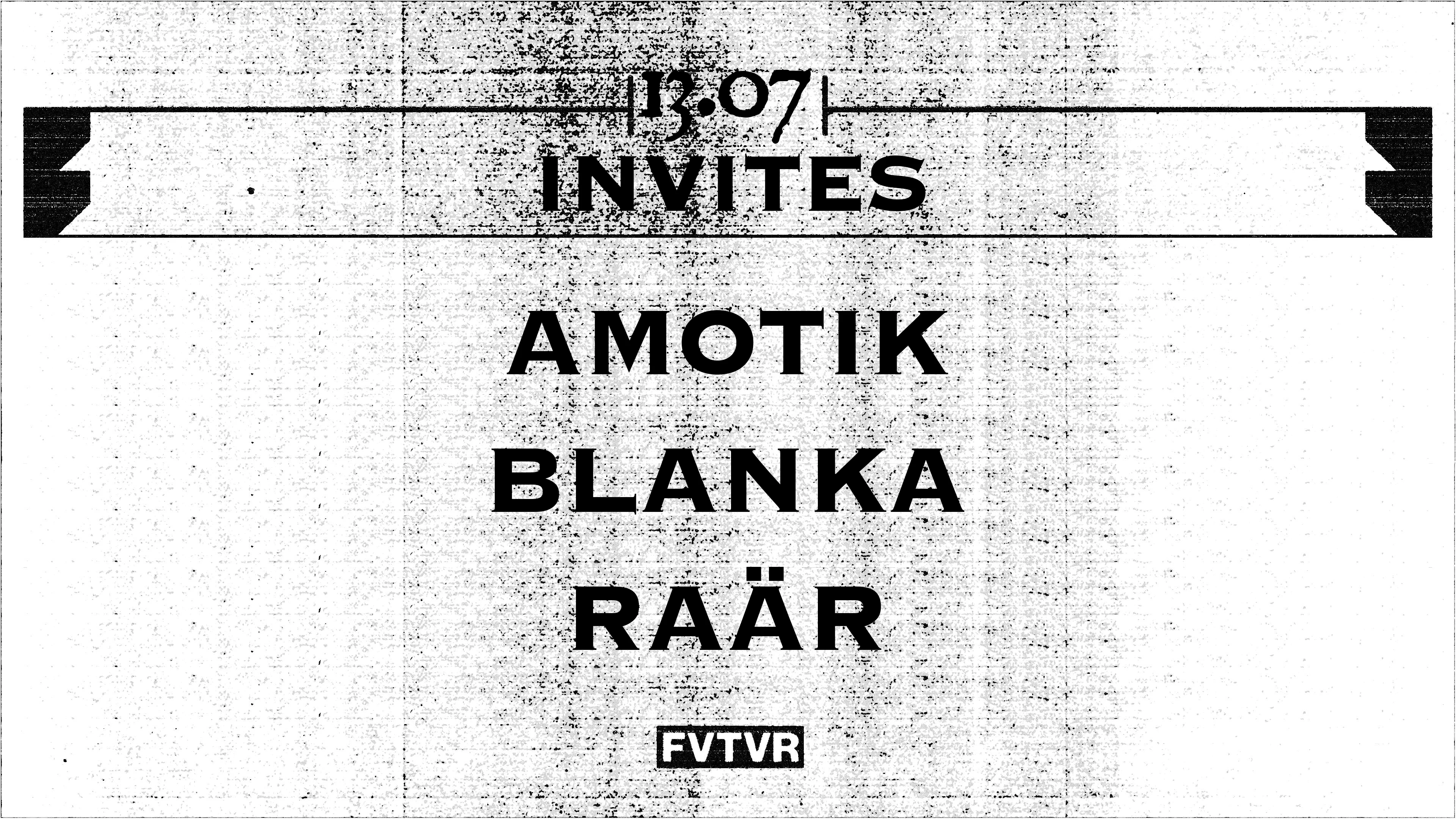 Amotik, Blanka, Raär