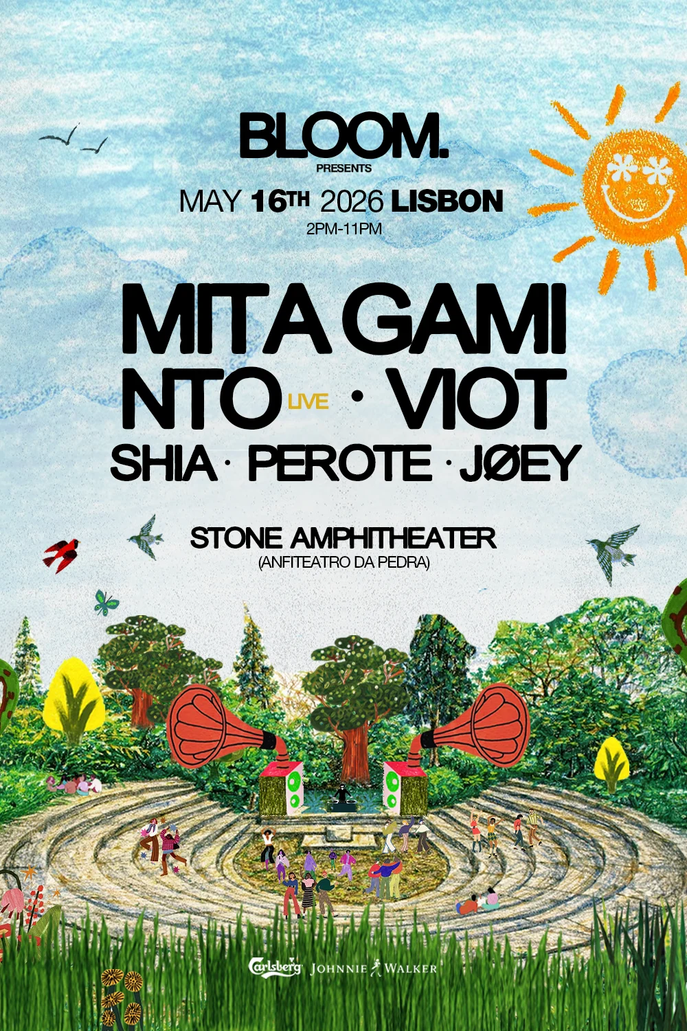 Bloom, Lisbon — Stone Amphitheater | May 16