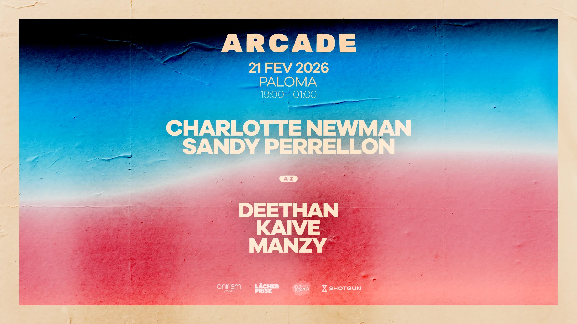 Arcade X Charlotte Newman