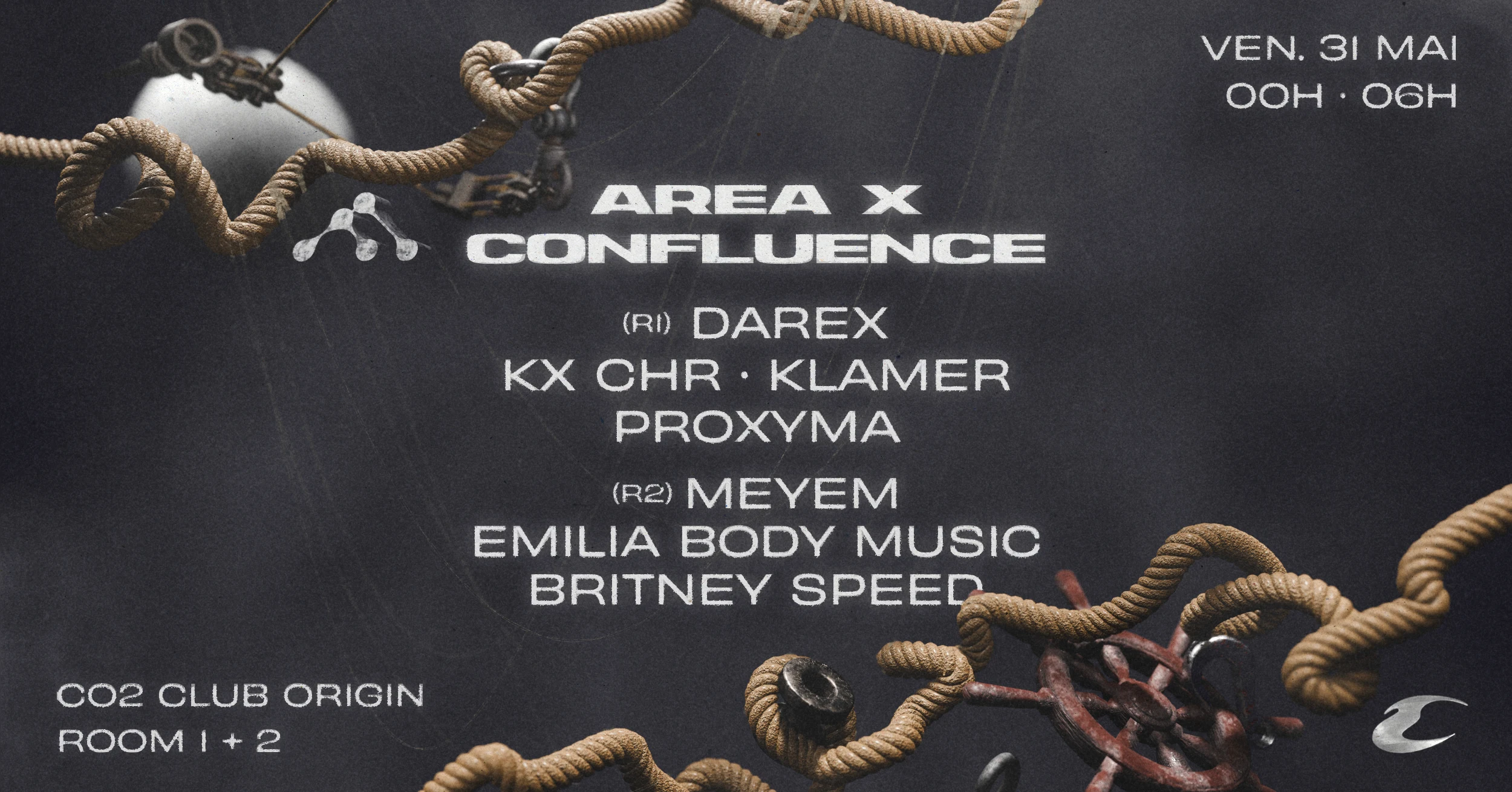 Confluence X Area - Kx Chr, Meyem, Klamer, Proxyma & More