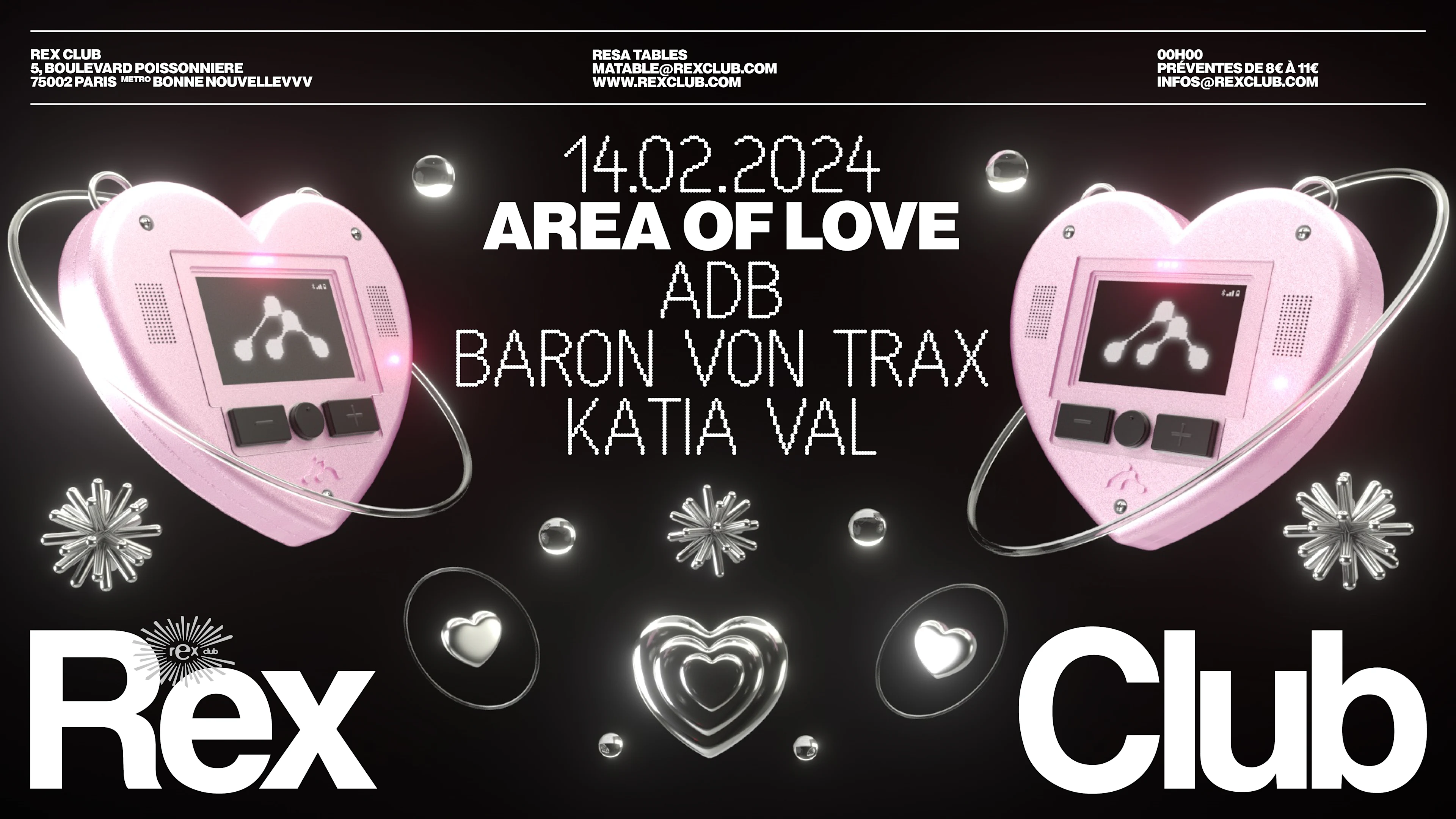 Area Of Love: Adb, Baron Von Trax, Katia Val