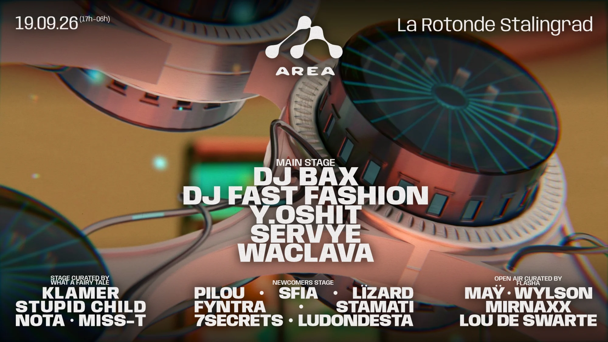[Sold Out] - Area · Dj Bax · Y.Oshit & More