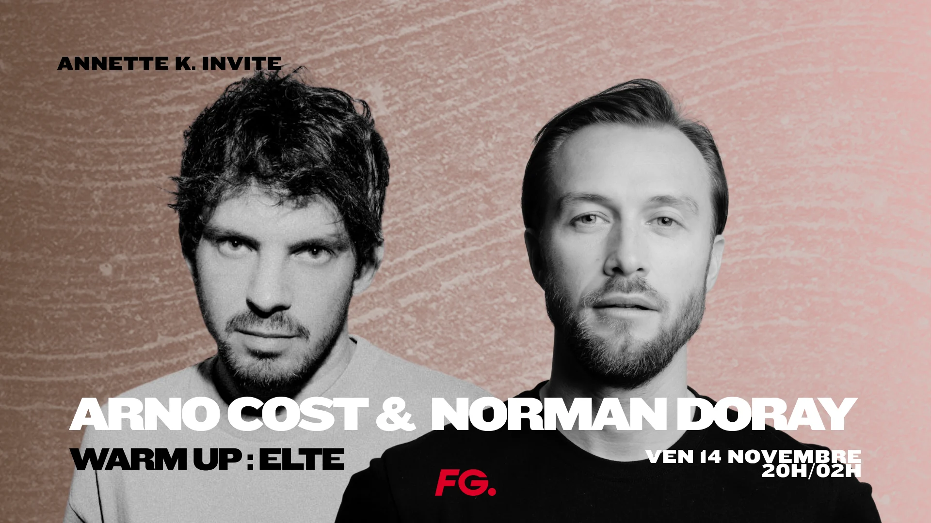Annette K. Invite : Arno Cost & Norman Doray