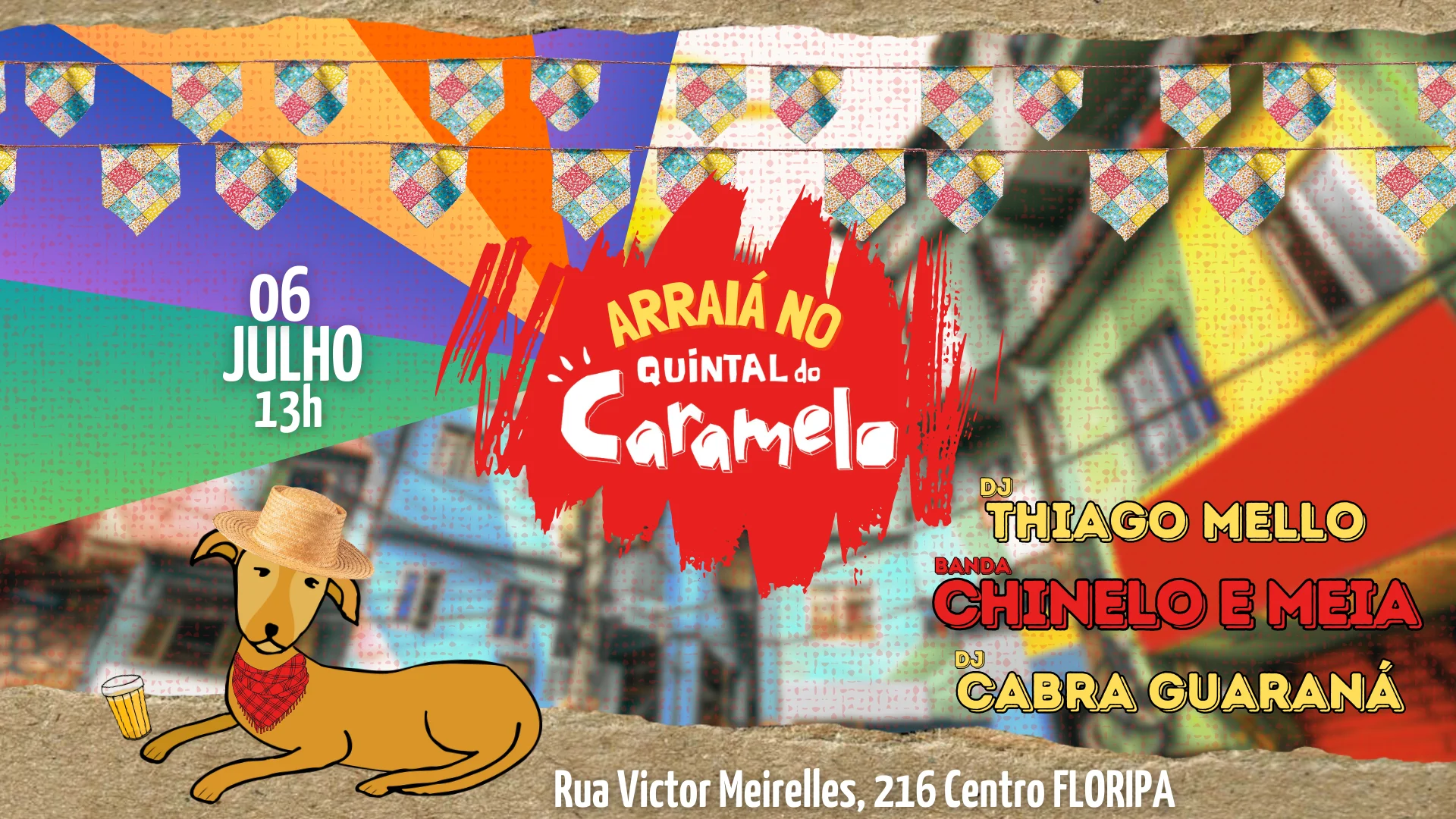 Arraiá No Quintal Do Caramelo