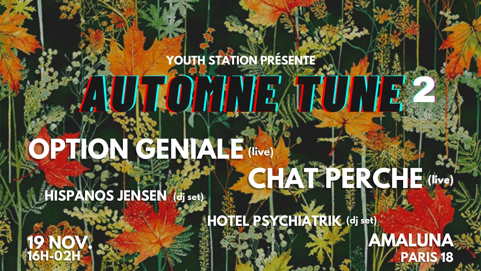 𝗔𝗨𝗧𝗢𝗠𝗡𝗘 𝗧𝗨𝗡𝗘 𝟮: Option Géniale • Chat Perché •Dj
