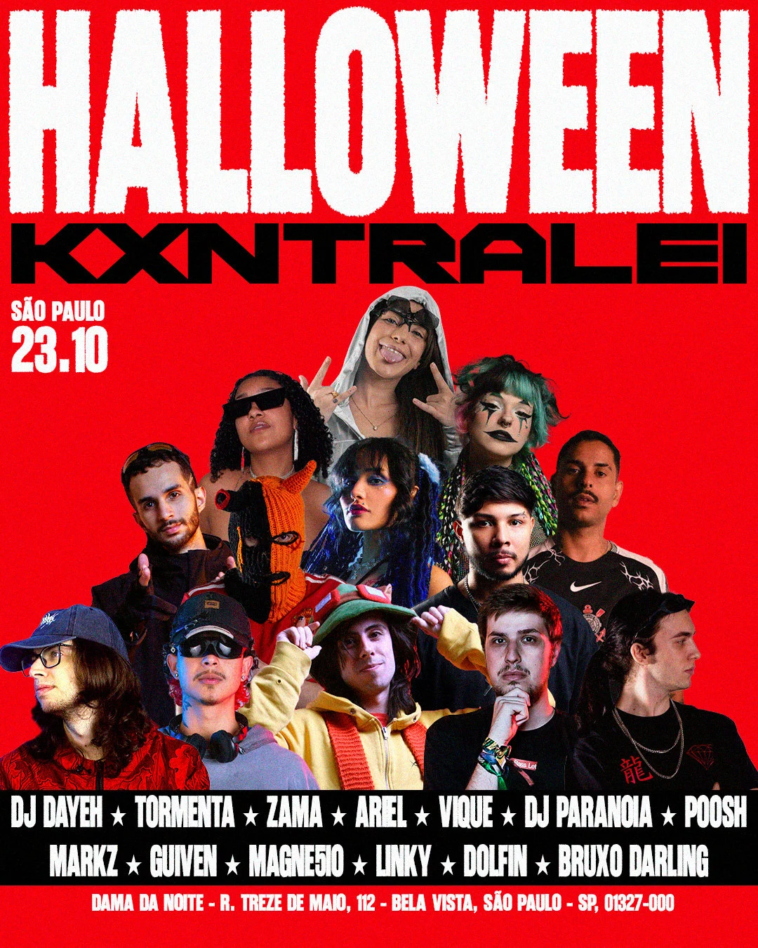 Kxntralei Halloween - São Paulo