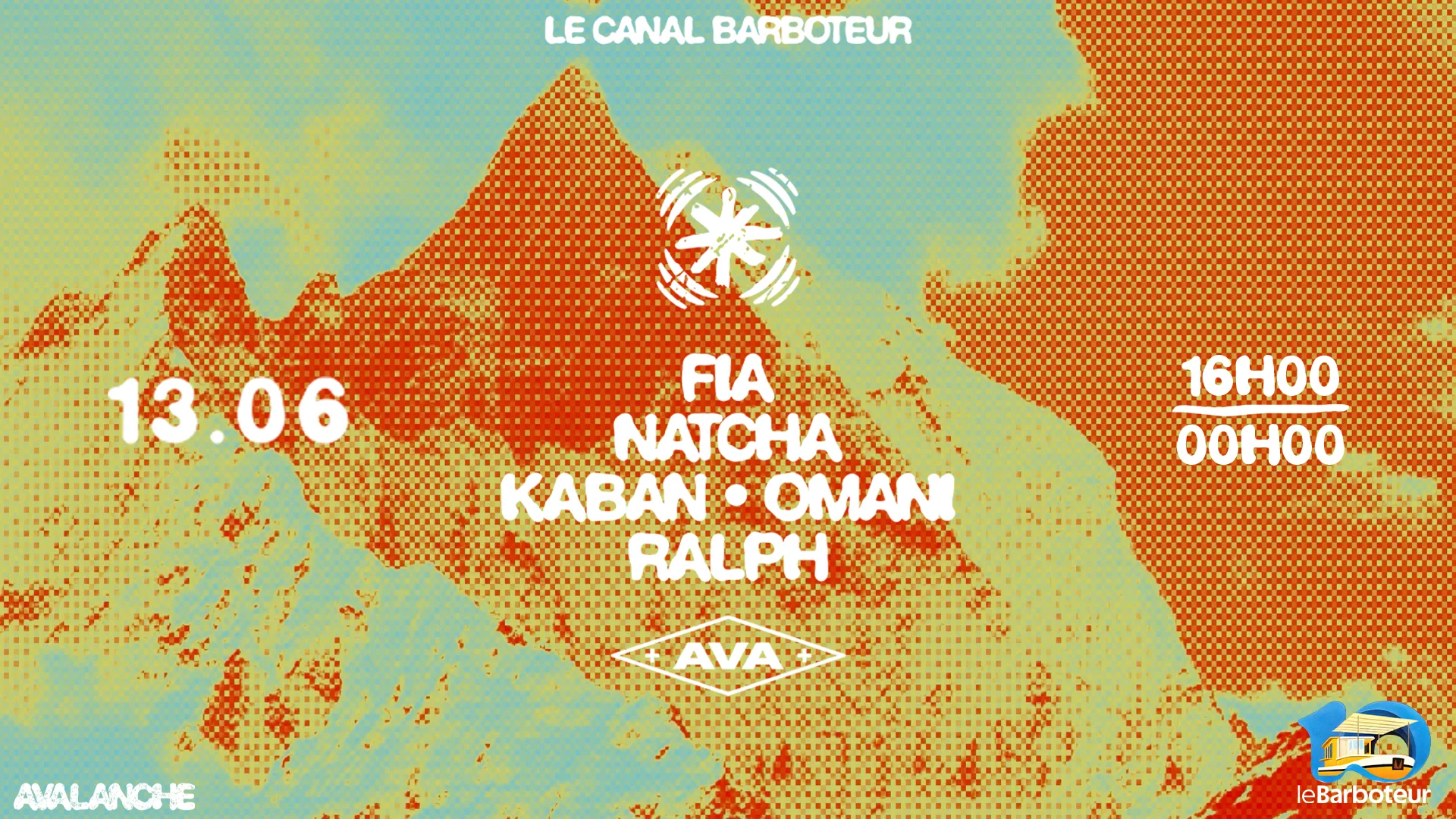 Open Air Avalanche W/Fia & Natcha - Canal Barboteur