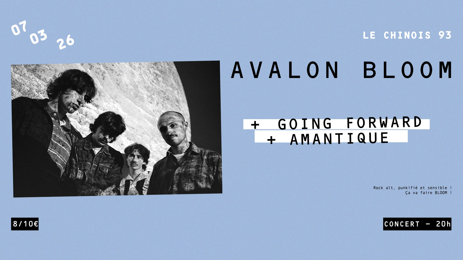 Avalon Bloom (Annulé) + Going Forward + Amantique