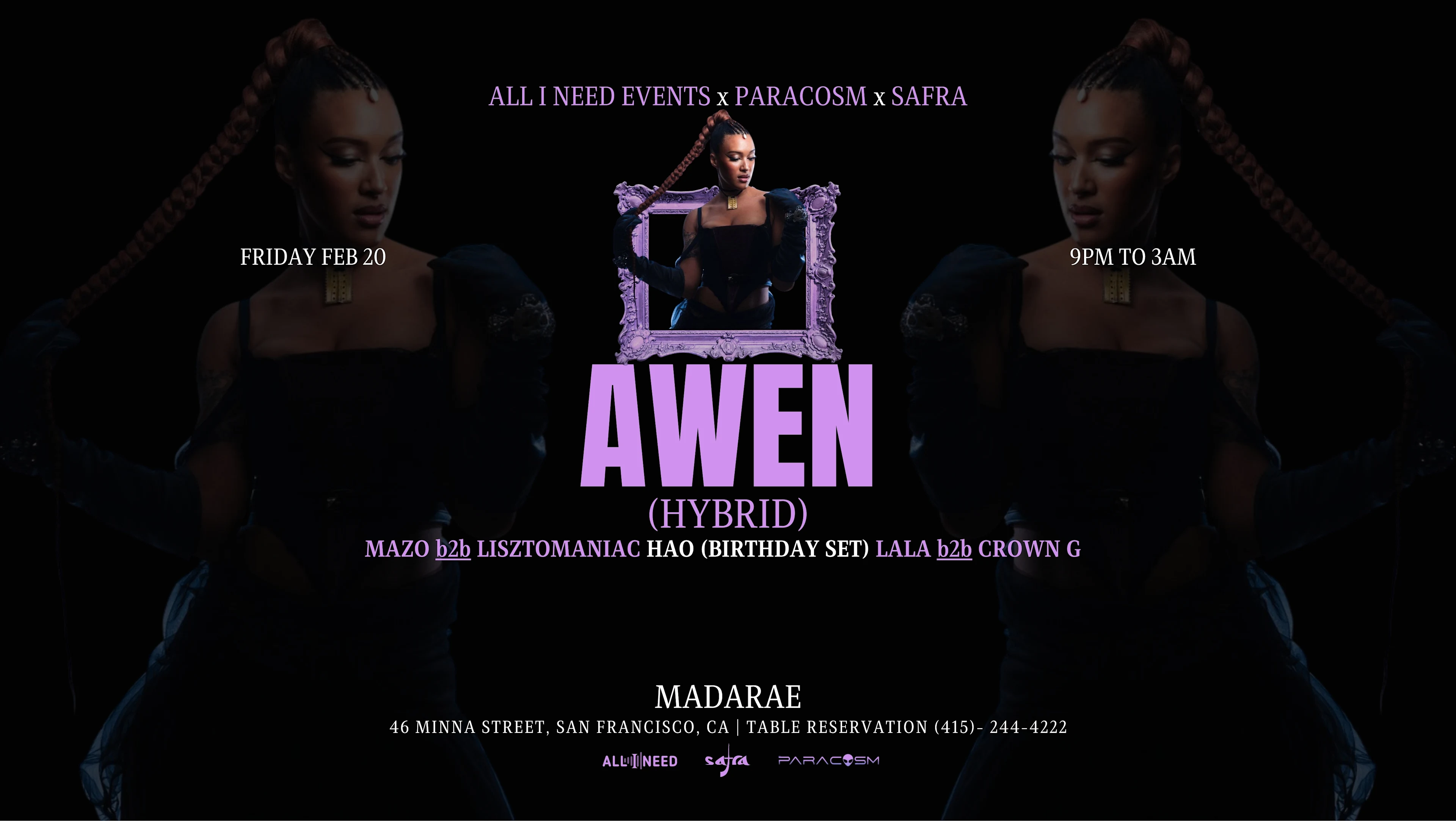 Awen (Hybrid - Afro House) At Madarae