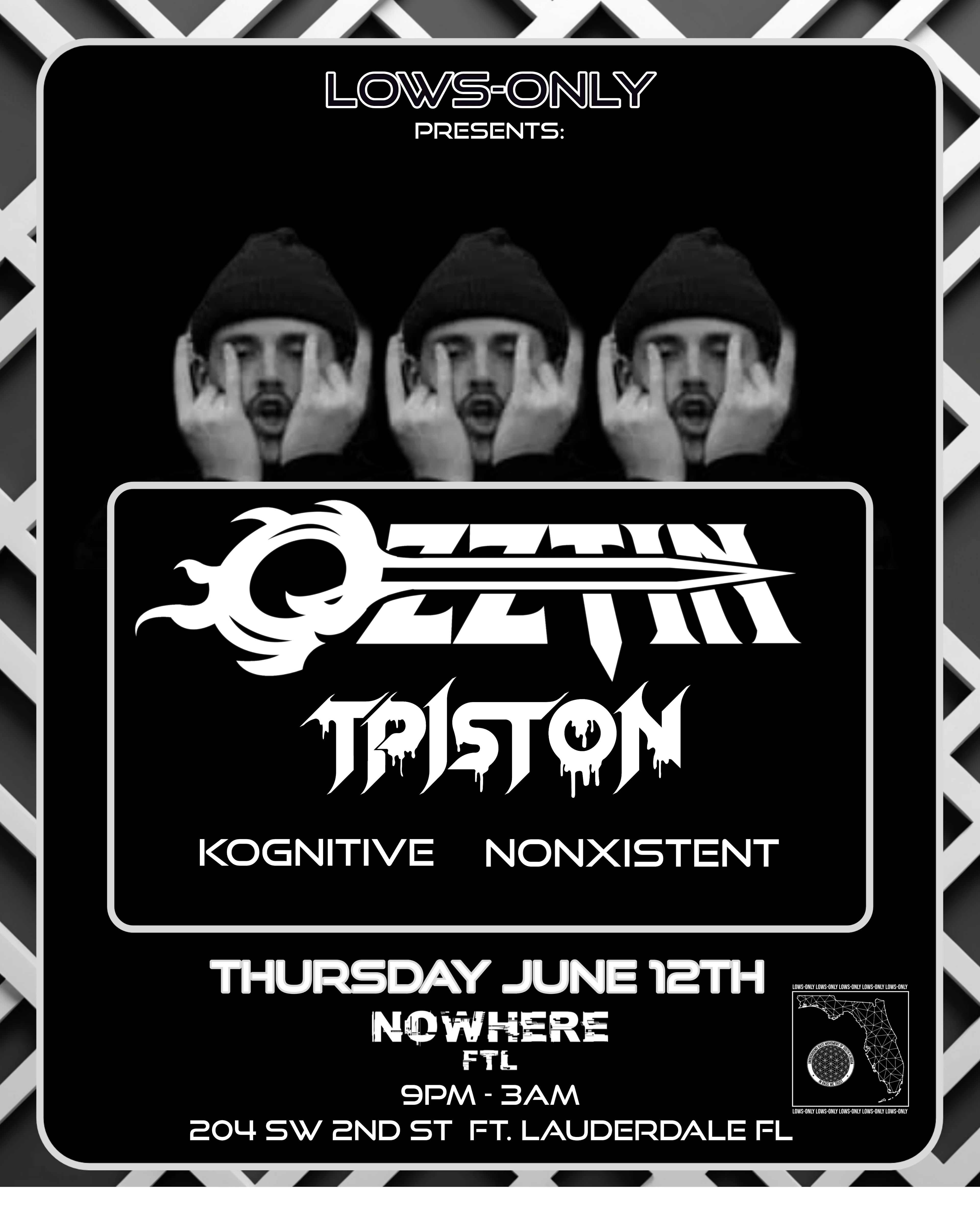 Lows Only Presents: Ozztin W/ Tpiston