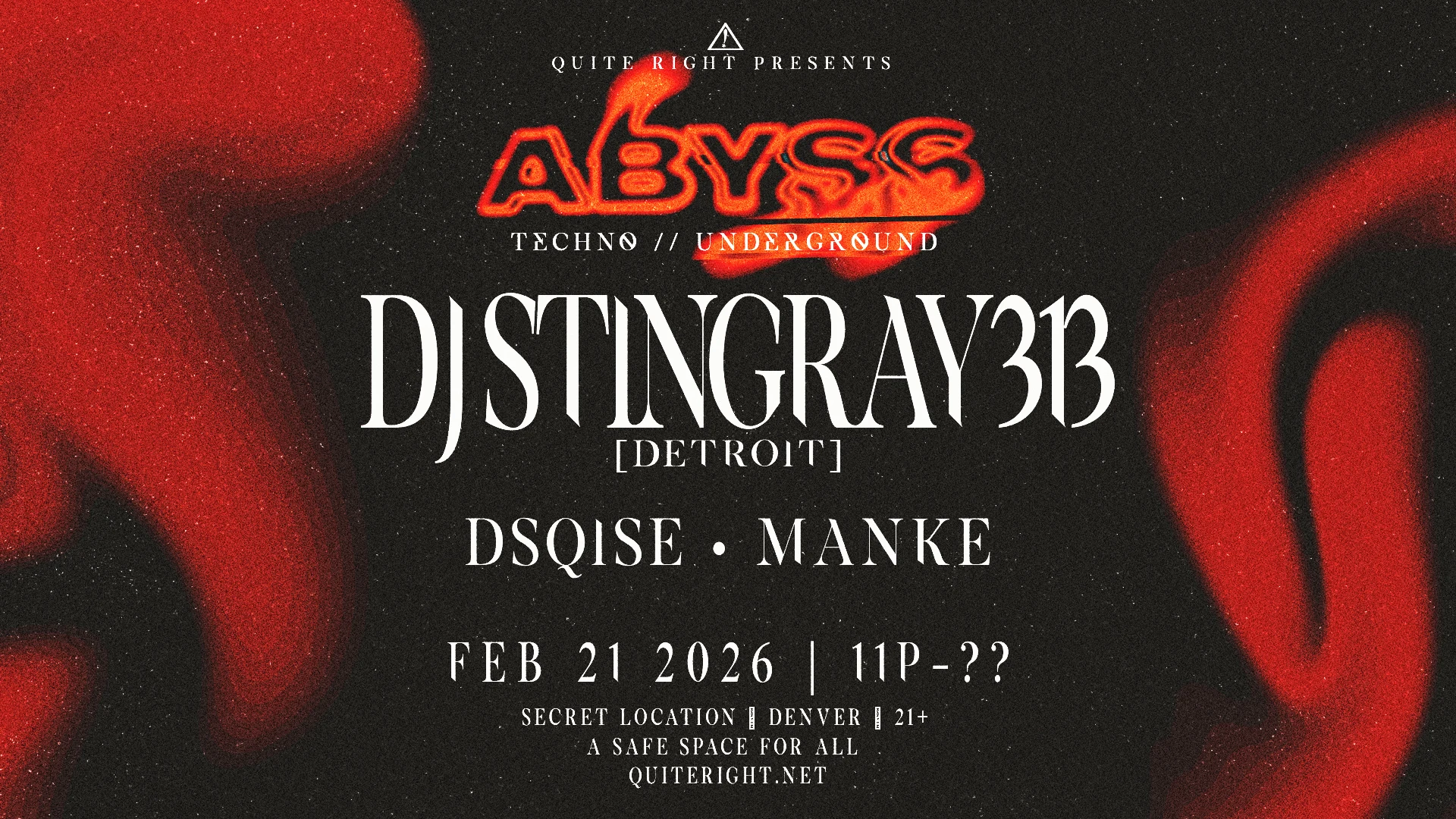 Abyss W/ Dj Stingray 313