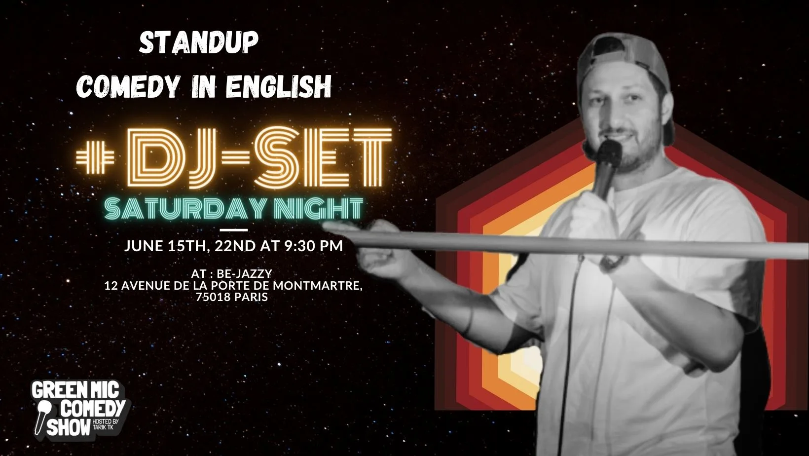 English Standup Comedy + Dj-Set After-Show #2