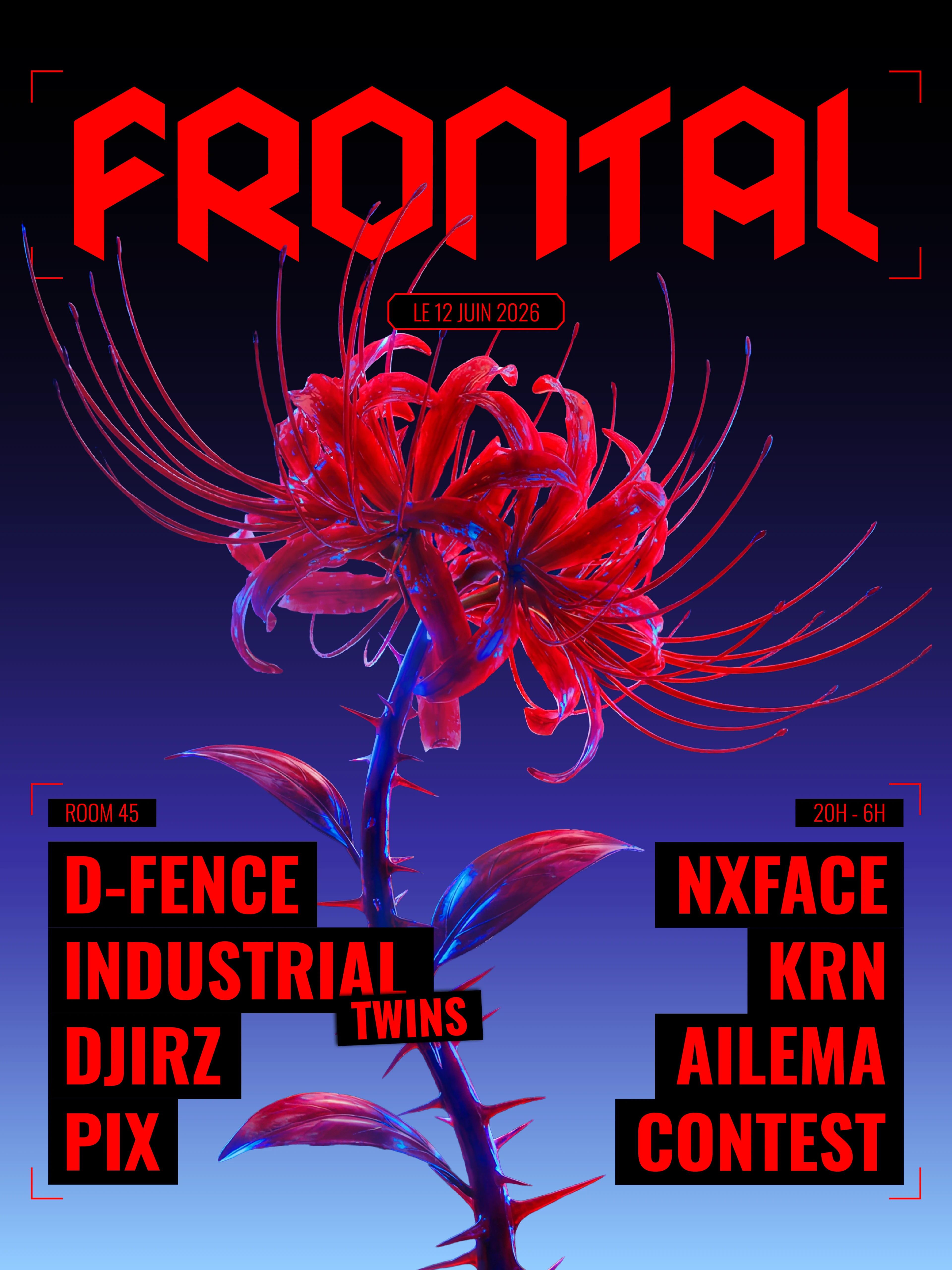 Frontal : D-Fence, Industrial Twins...