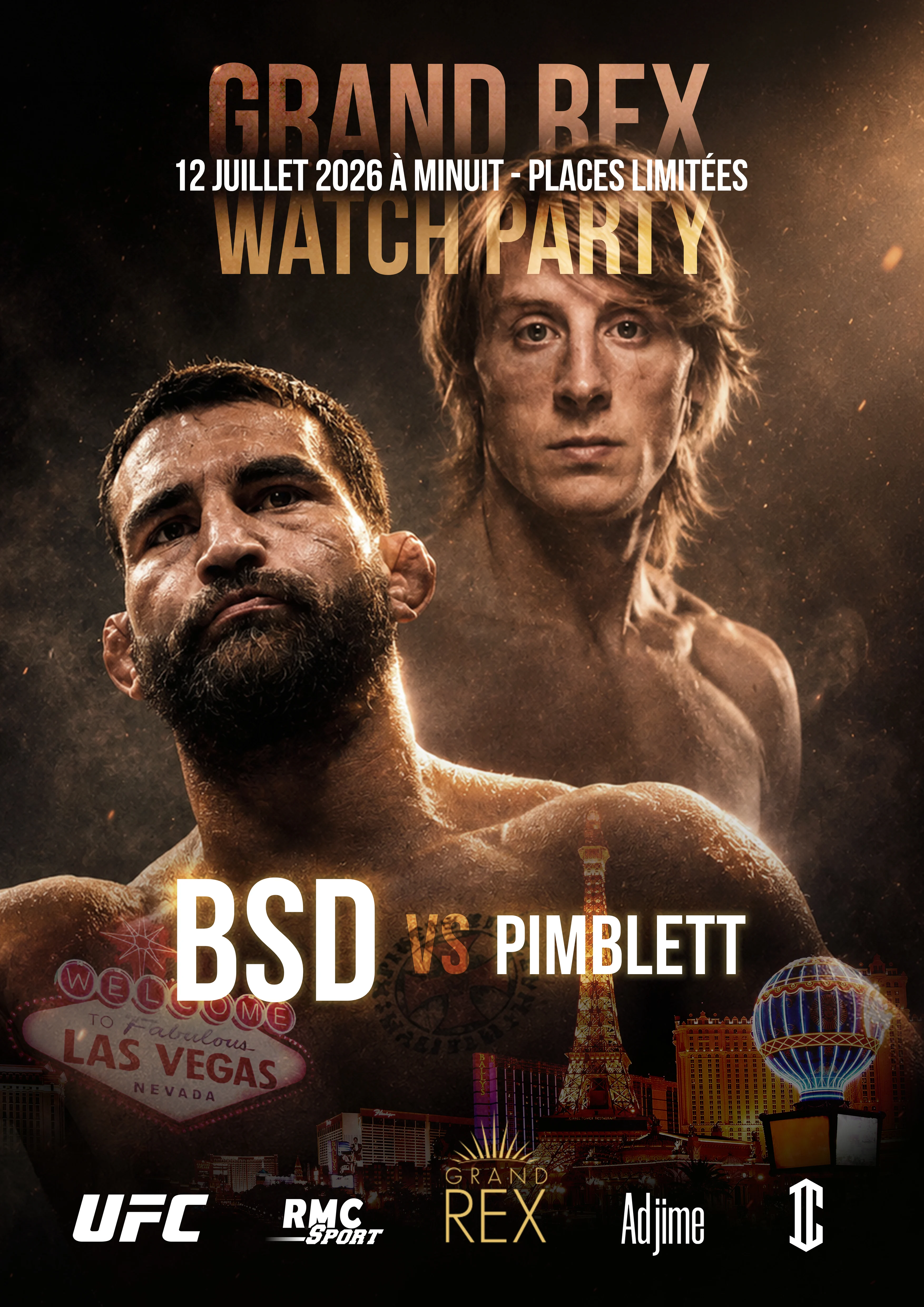 Benoit Saint Denis - Ufc 329 - Diffusion Au Grand Rex