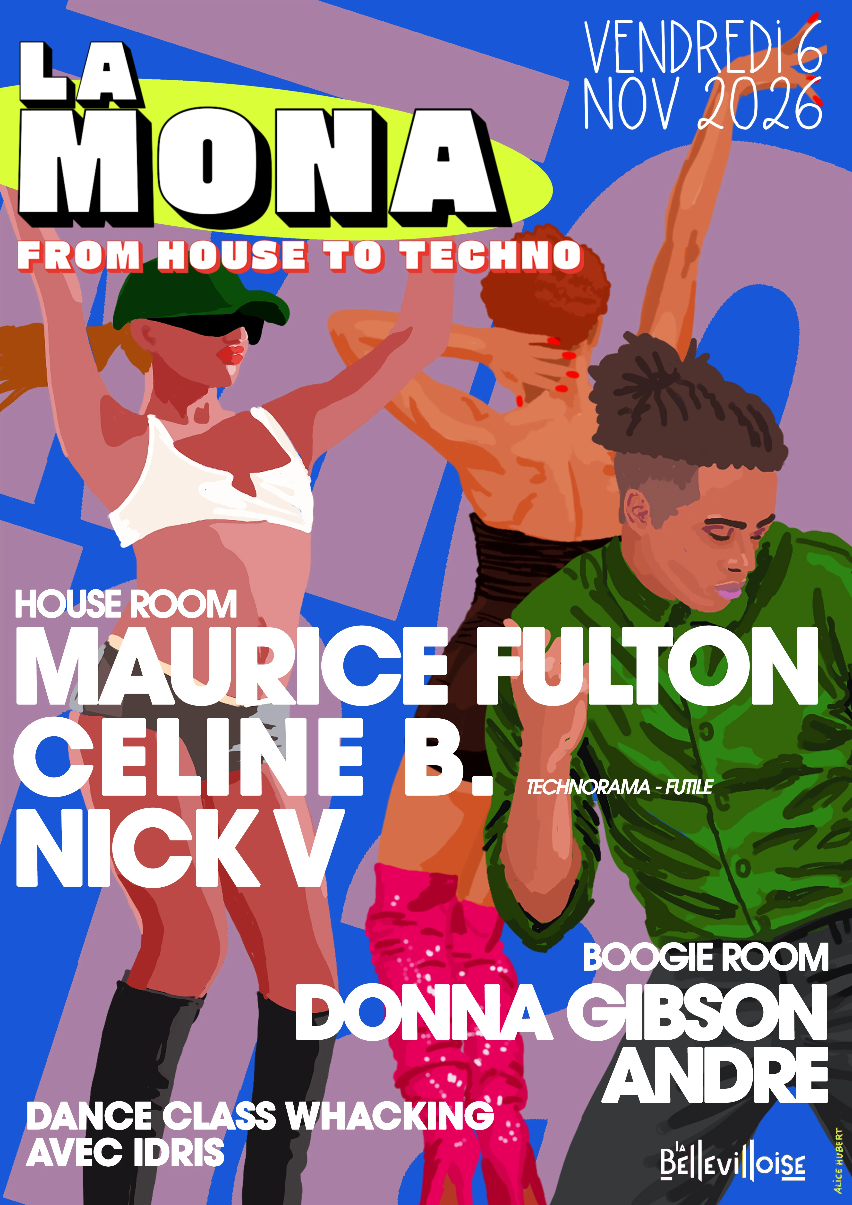 La Mona | Disco To Techno : Maurice Fulton, Celine B, Nick V