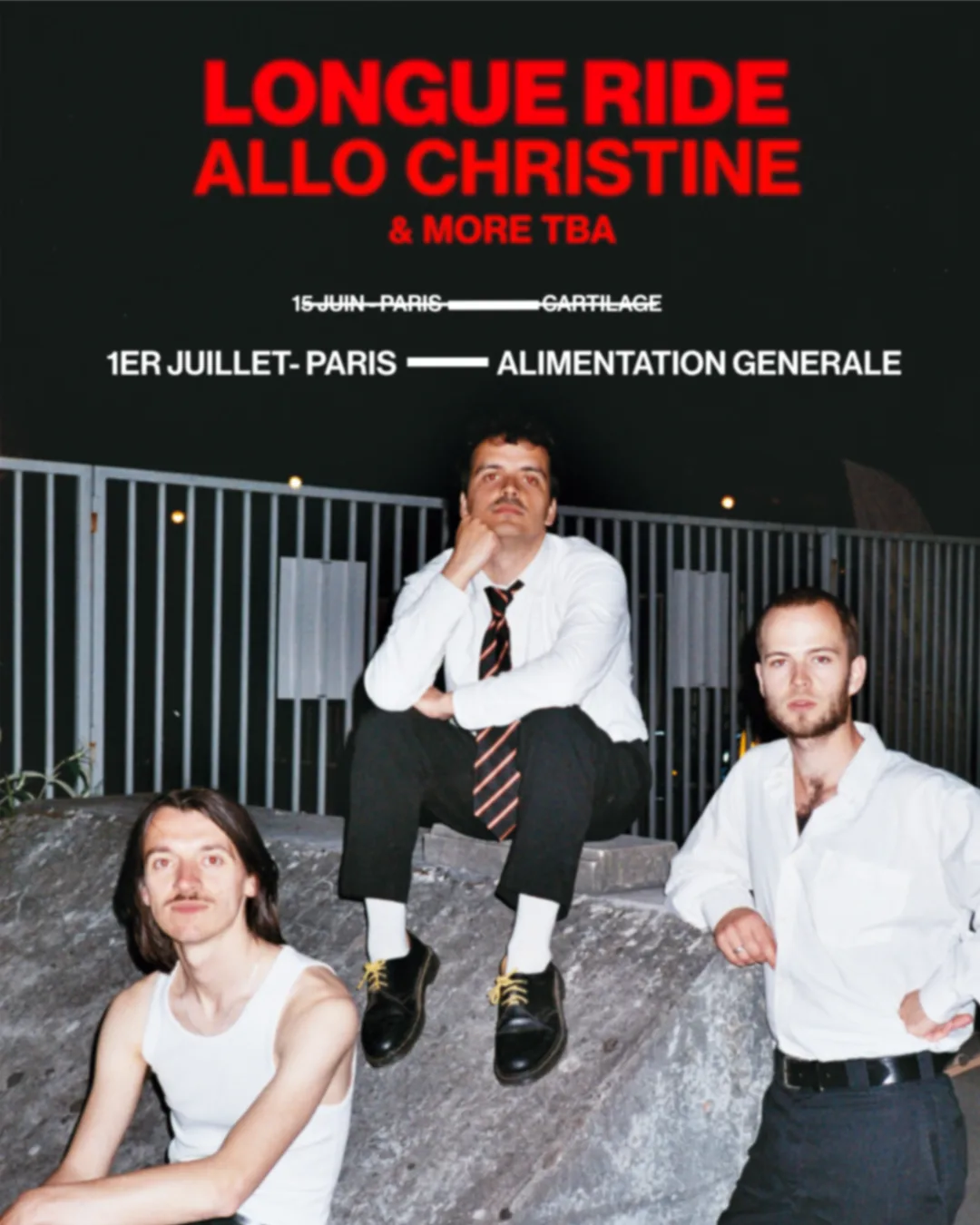 Longue Ride, Allo Christine, Tba